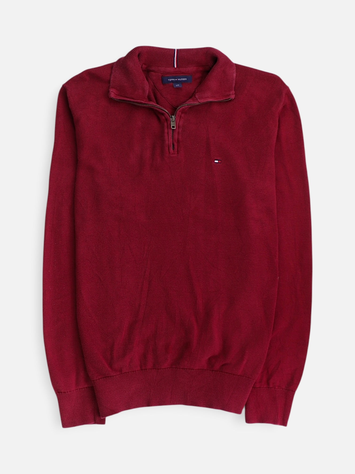 Tommy Hilfiger Sueter Fleece Casual - Hombre - Large