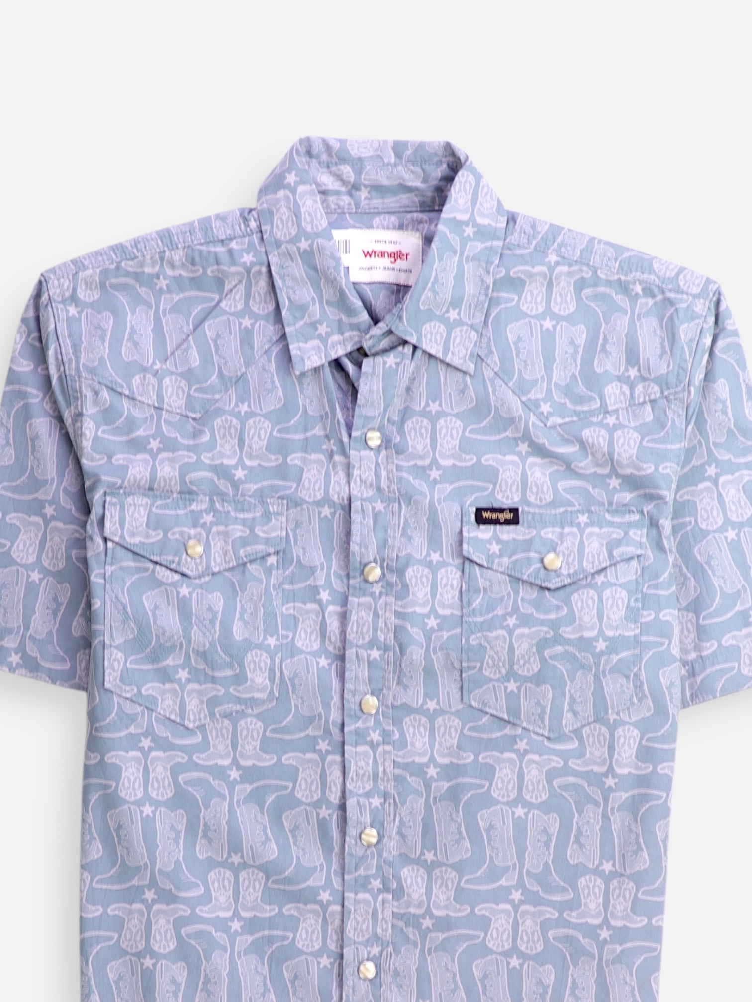 Wrangler Camisa Vaquero - Hombre - Small