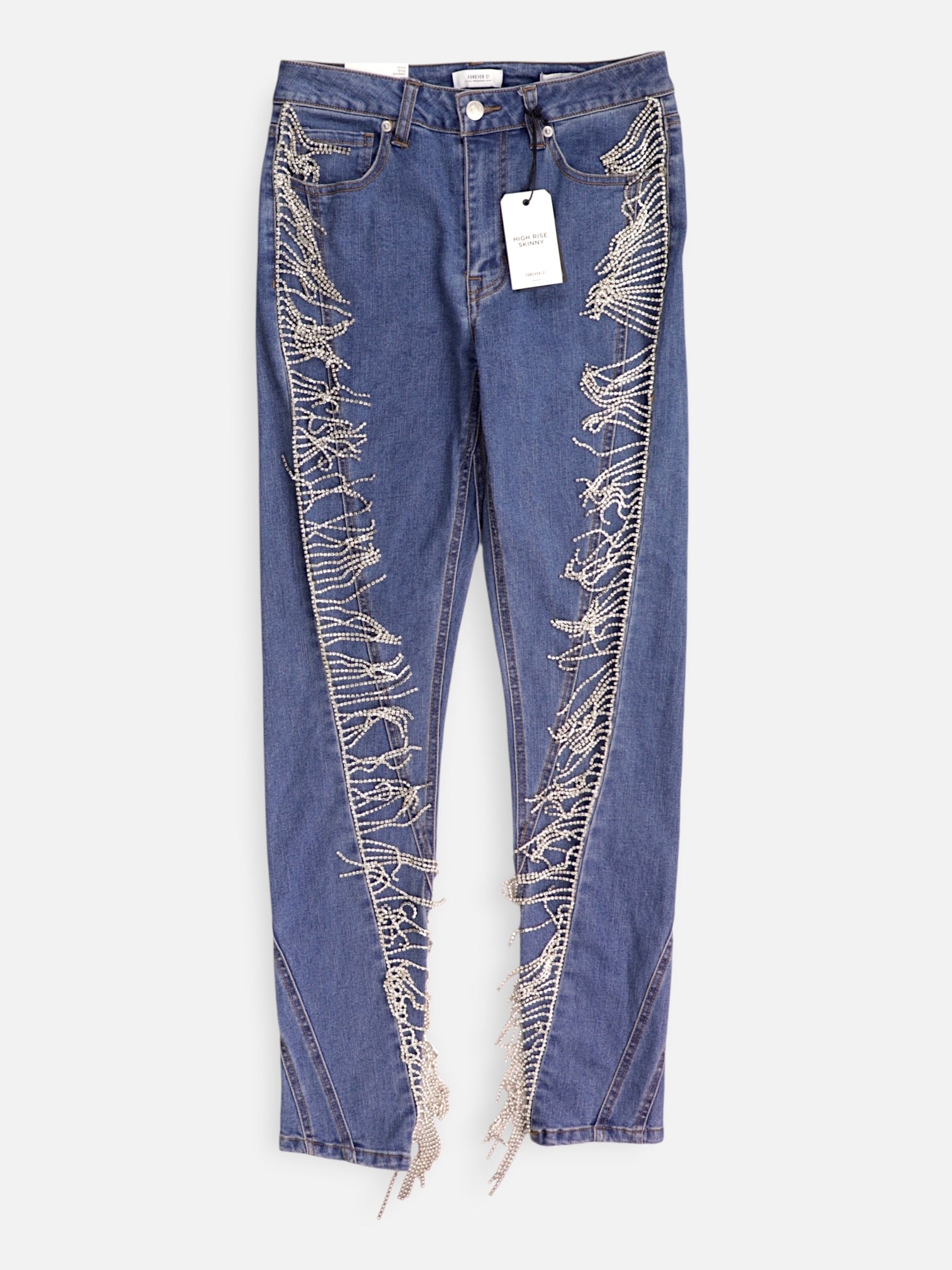 Forever 21 Jean Skinny Fit Denim - Mujer - 27