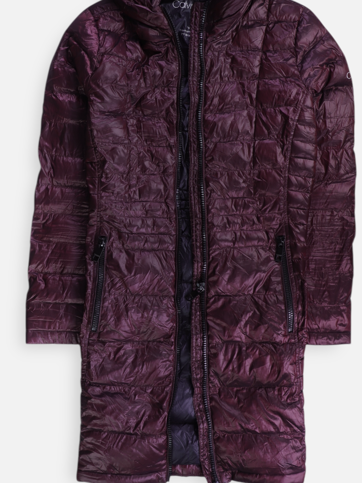 Calvin Klein Abrigo Impermeable Puffer - Mujer - Medium