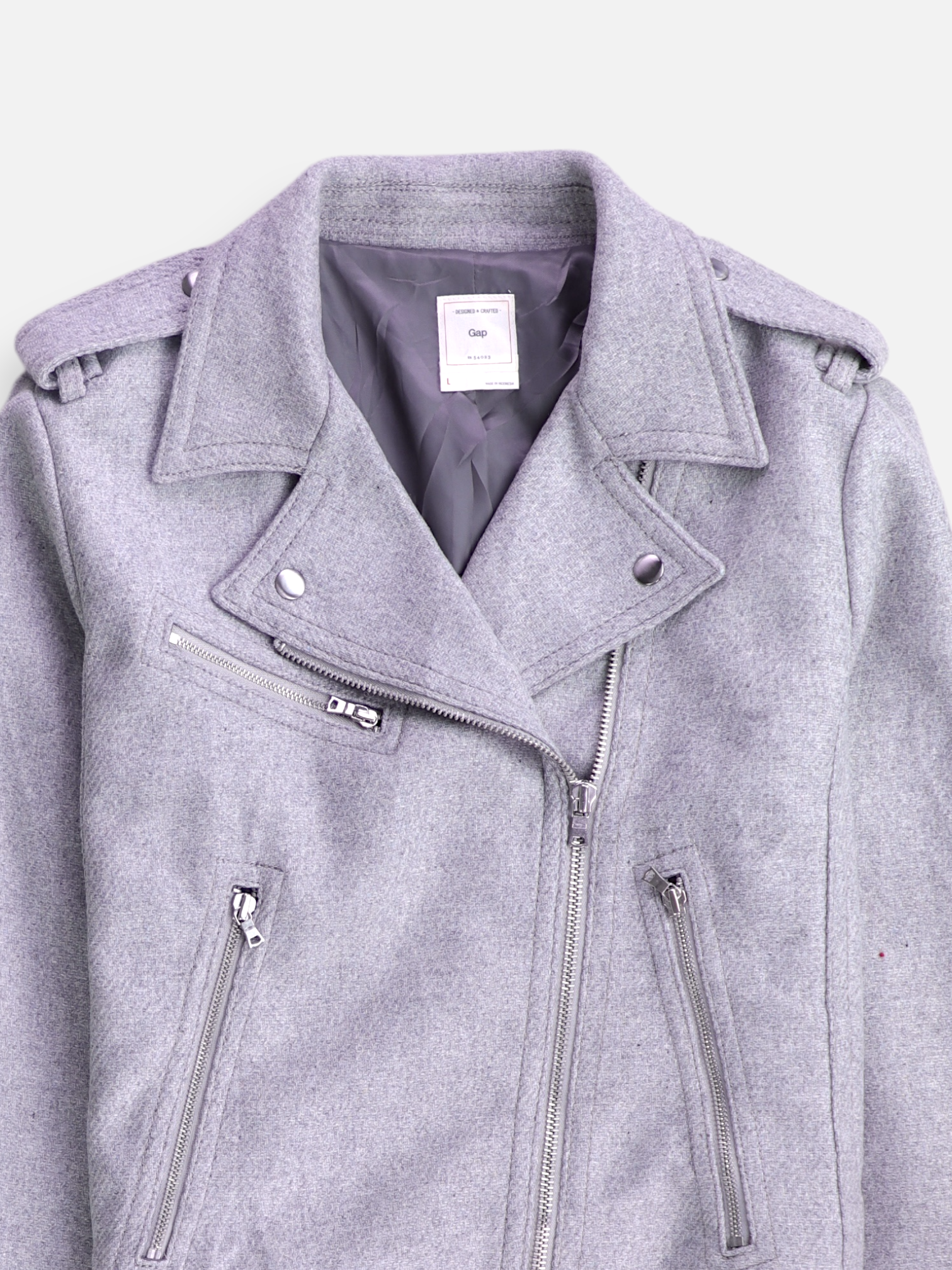 GAP Chaqueta Casual Basic - Mujer - Large