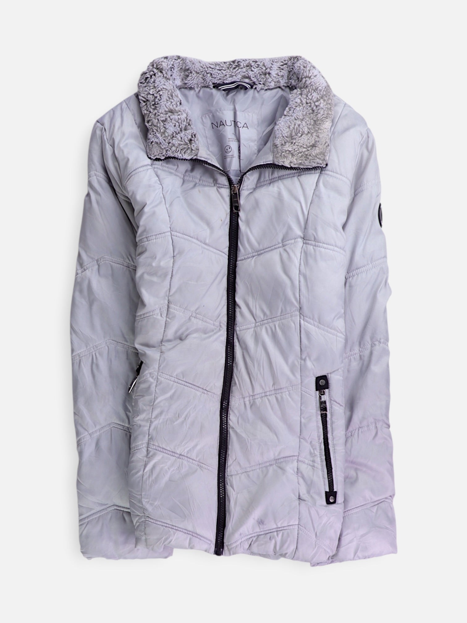 Nautica Chaqueta Puffer Impermeable - Mujer - Large