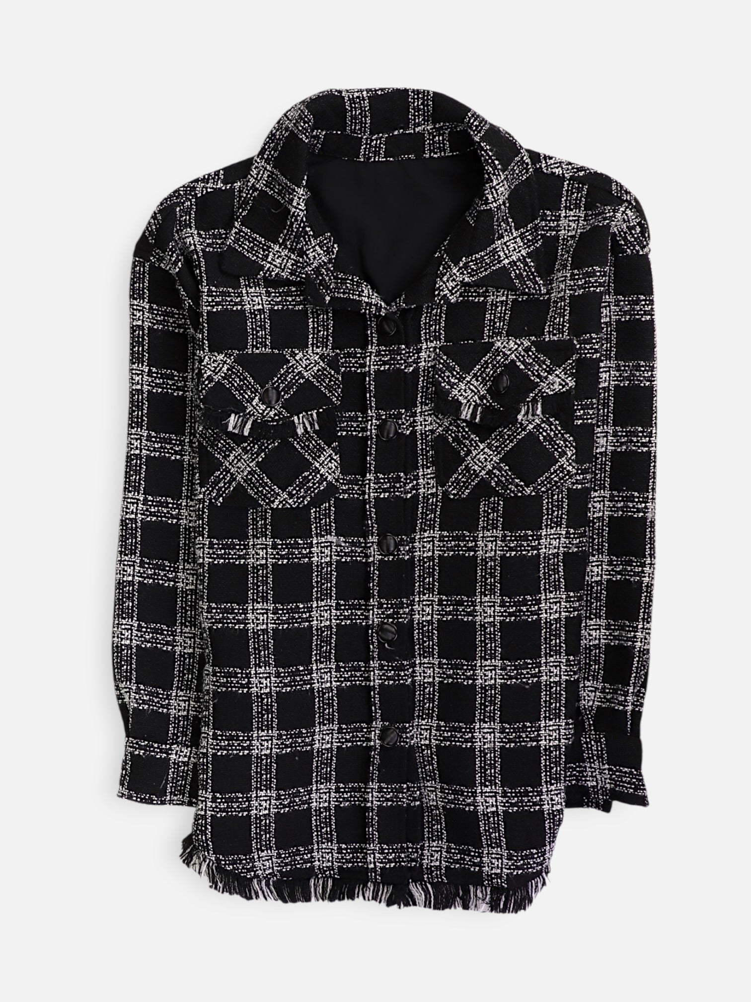 Chaqueta Sobrecamisa Plaid Types - Mujer - N/A