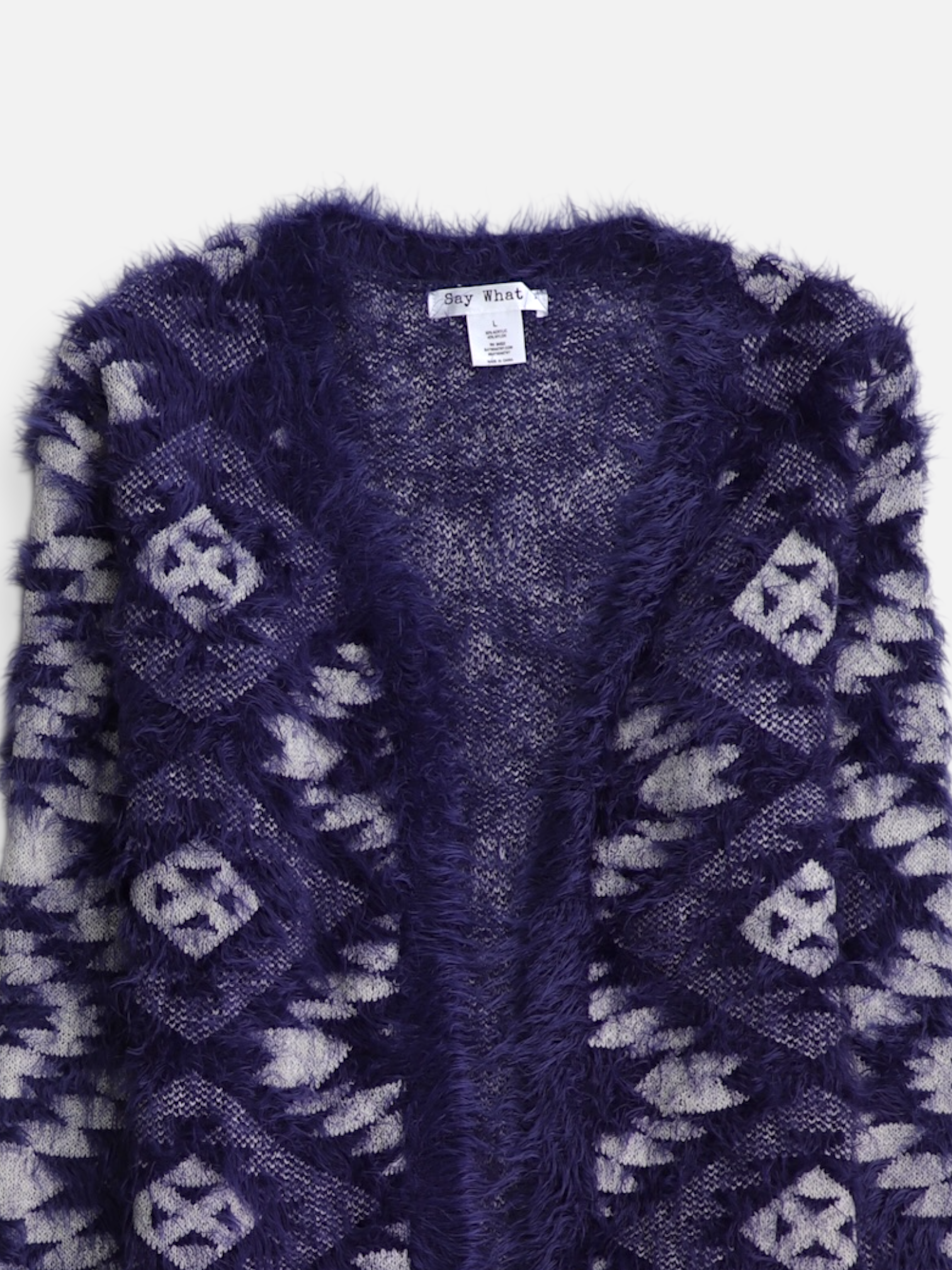 Sueter Cardigan Casual - Mujer - Large