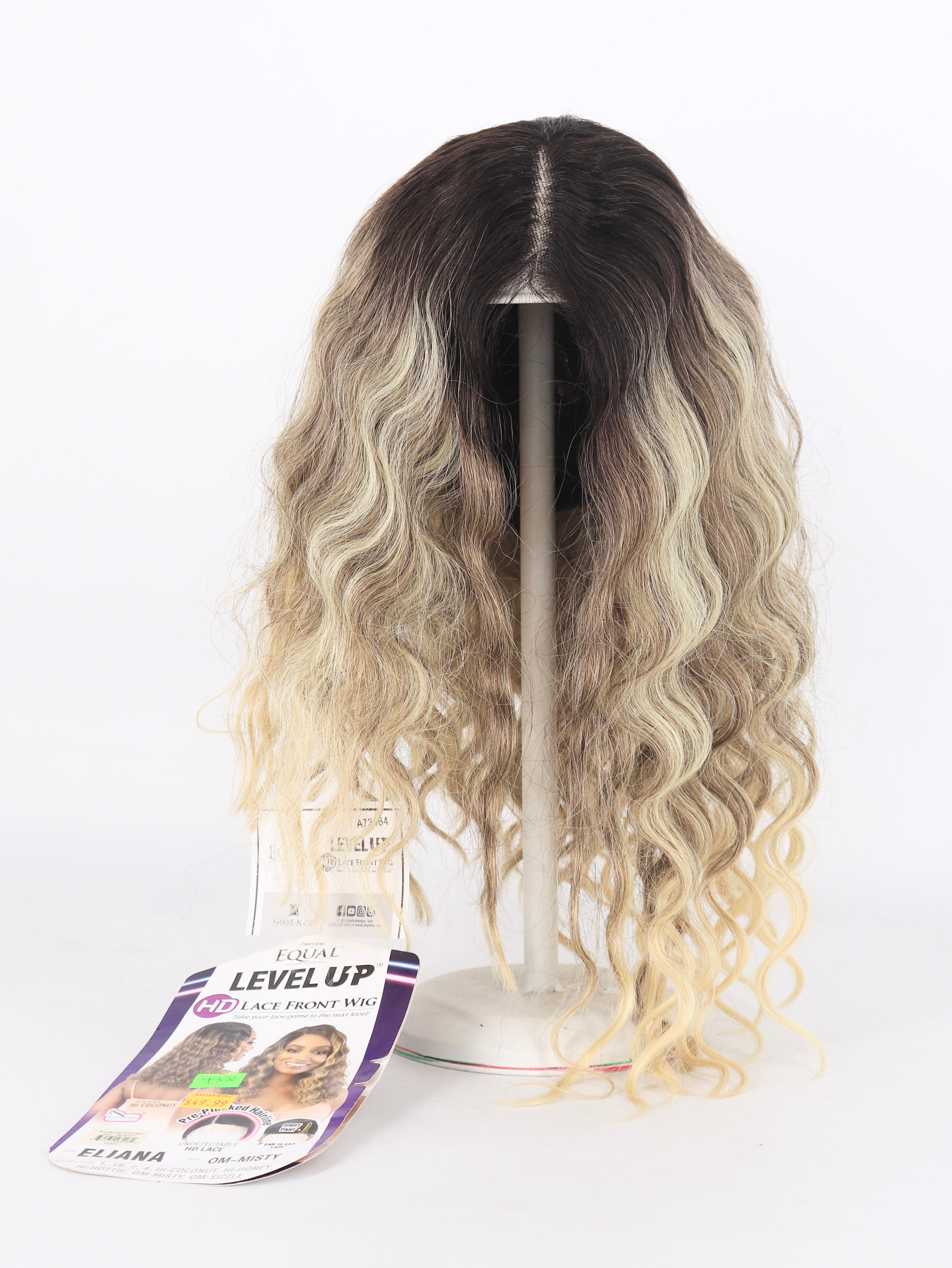 Peluca natural - Unisex - Talla Única (One Size)