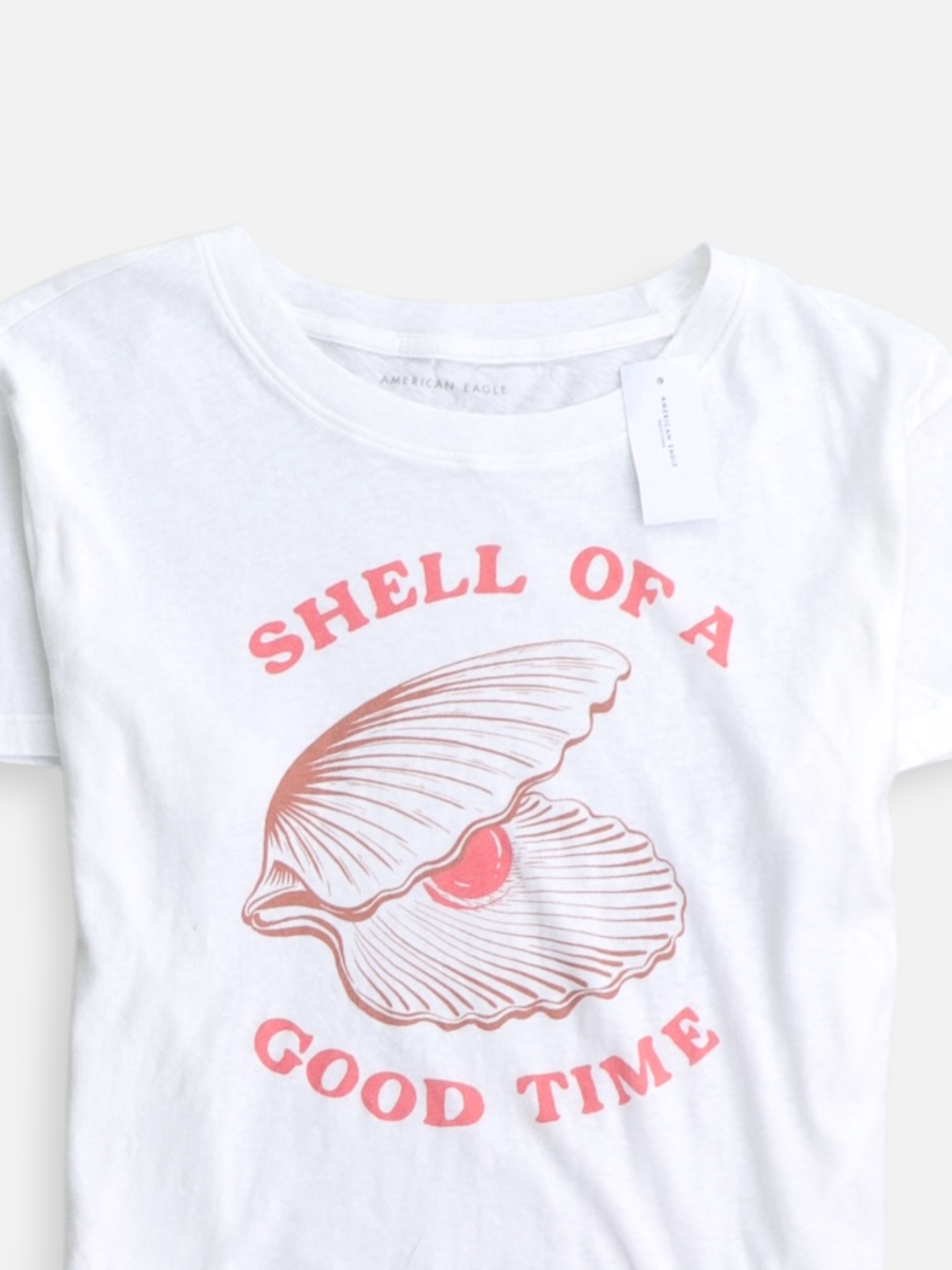 American Eagle Camiseta Grafica - Mujer - Small