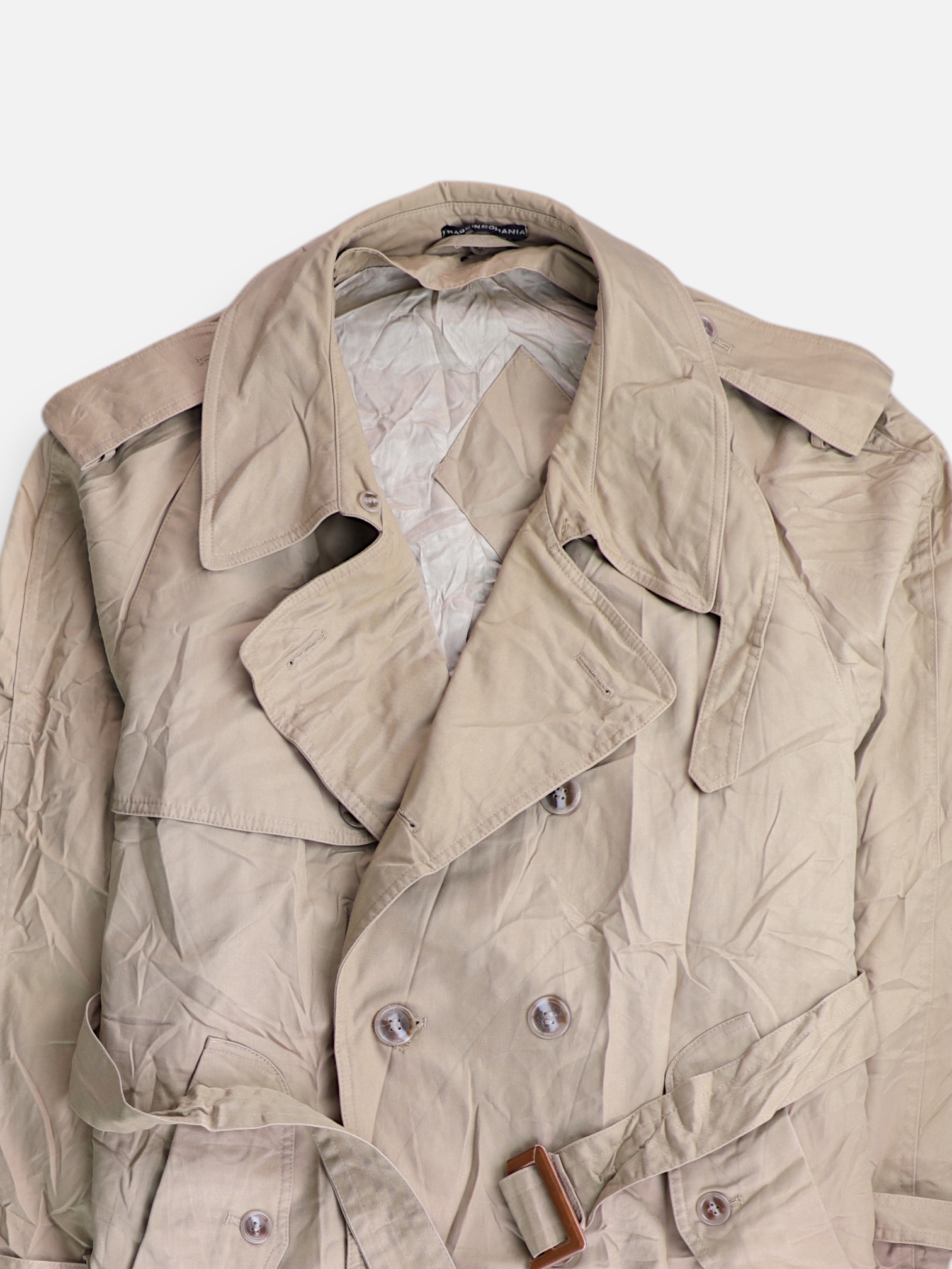 Abrigo Trench Coat Casual - Hombre - Small