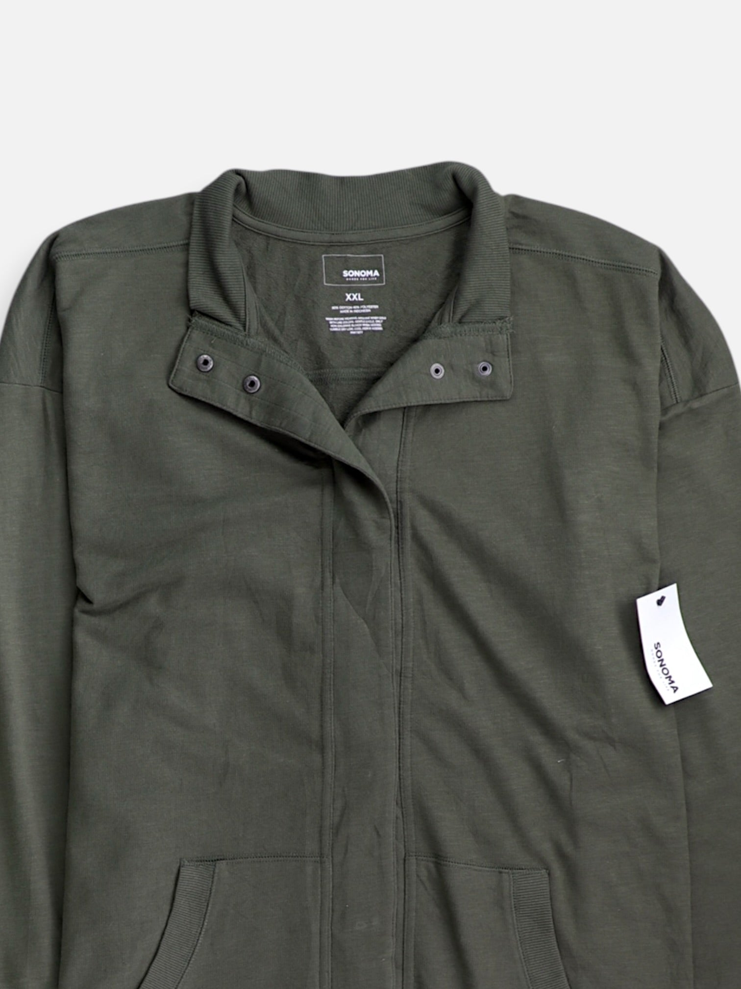 SONOMA Sudadera Fleece Basic - Hombre - 2XL