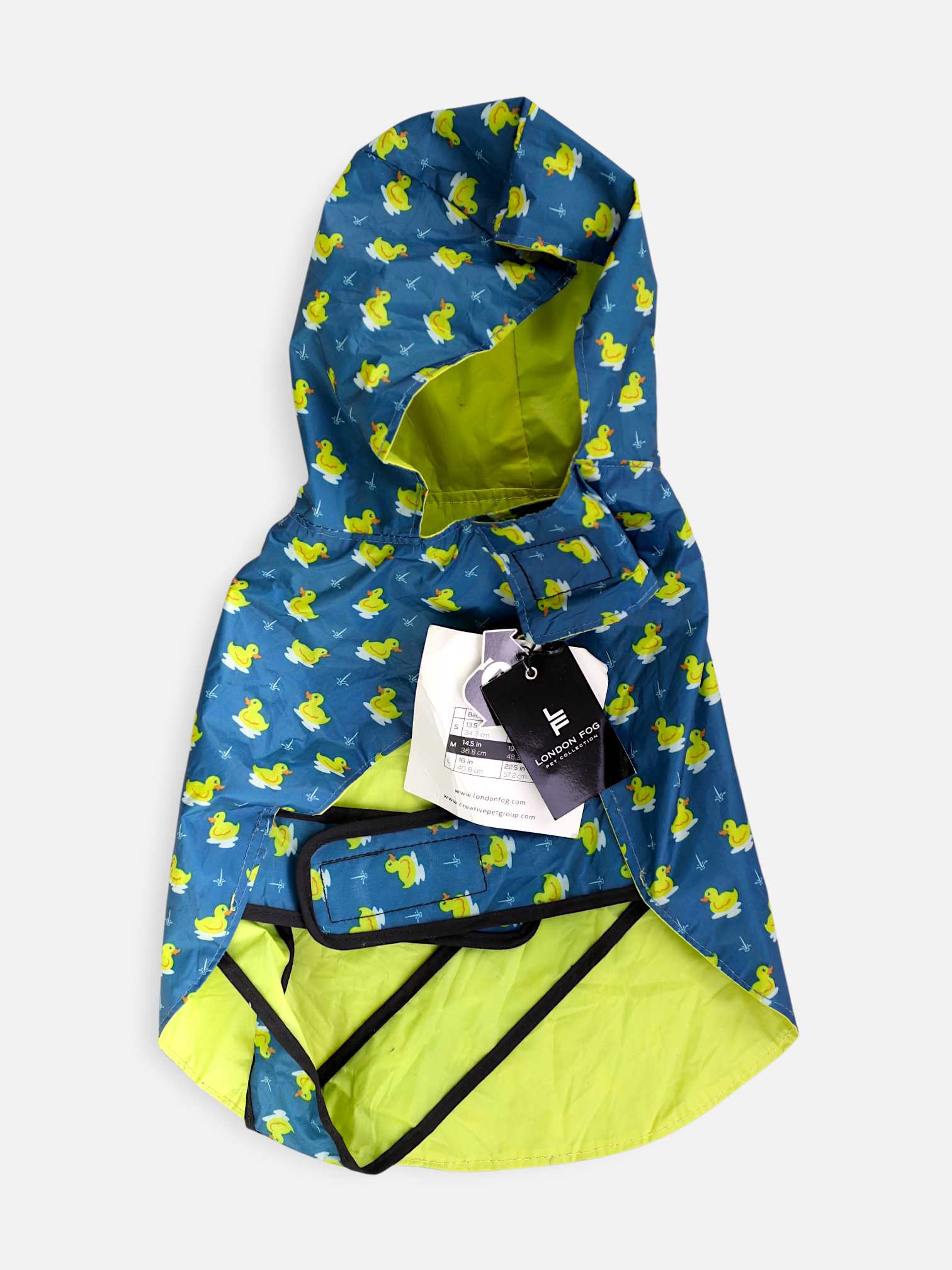 LONDON FOG Capote de Lluvia Perro - Medium