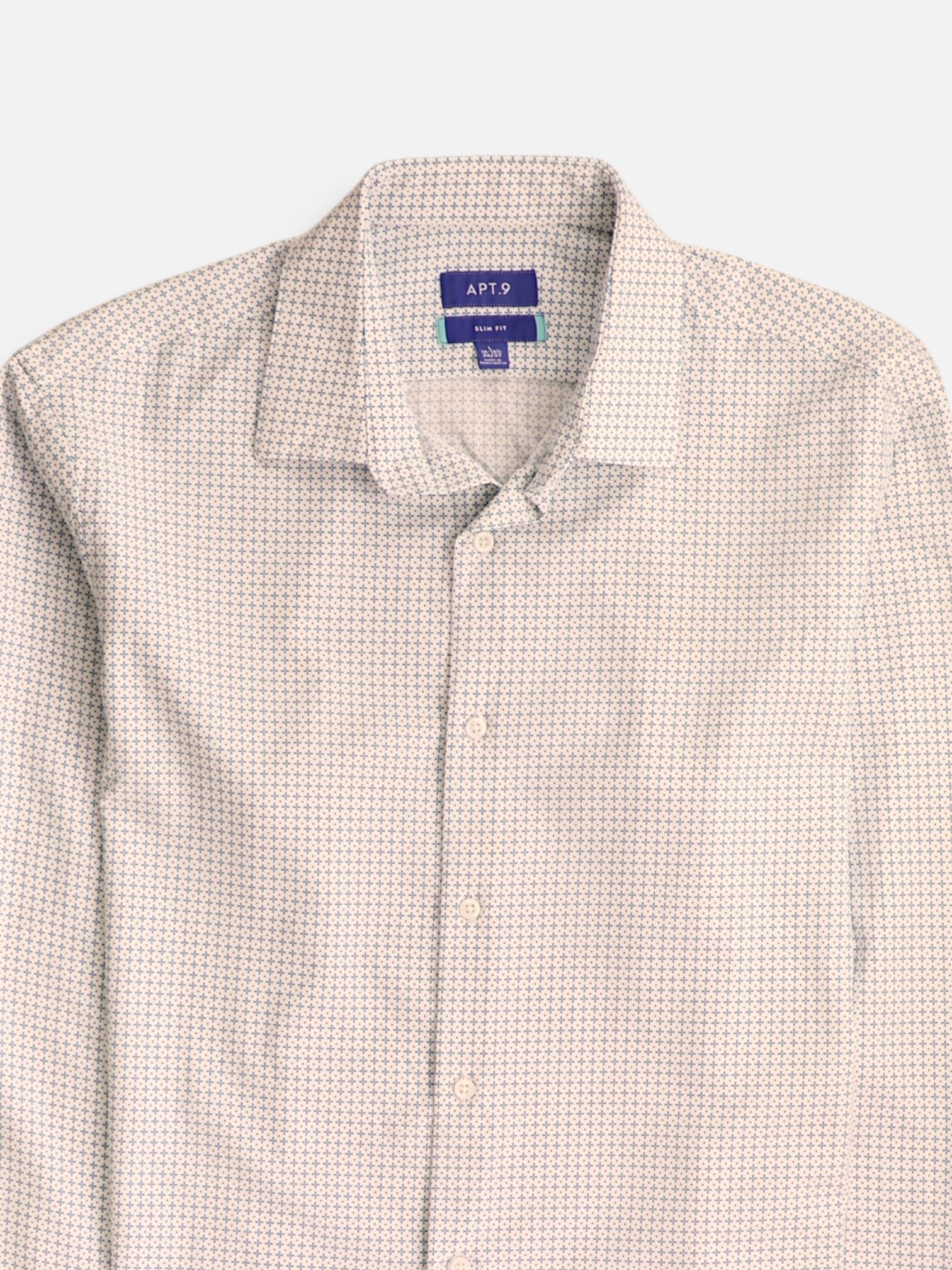 APT.9 Camisa Casual - Hombre - Large