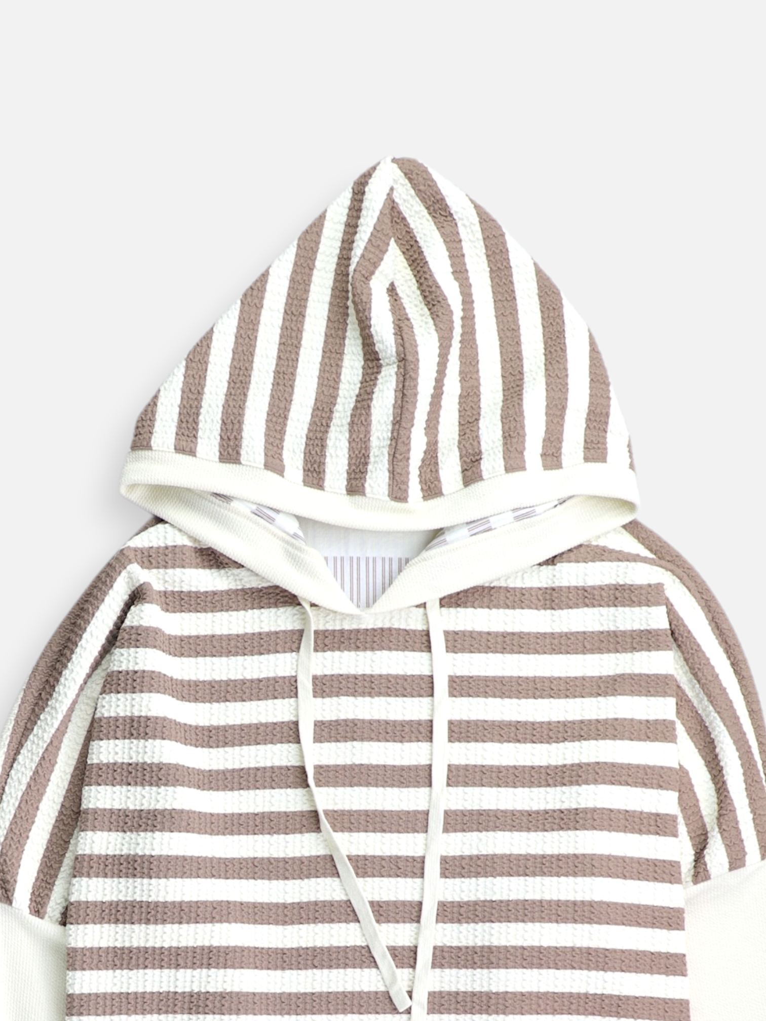 Sudadera Hoodie Color Block - Mujer - Medium