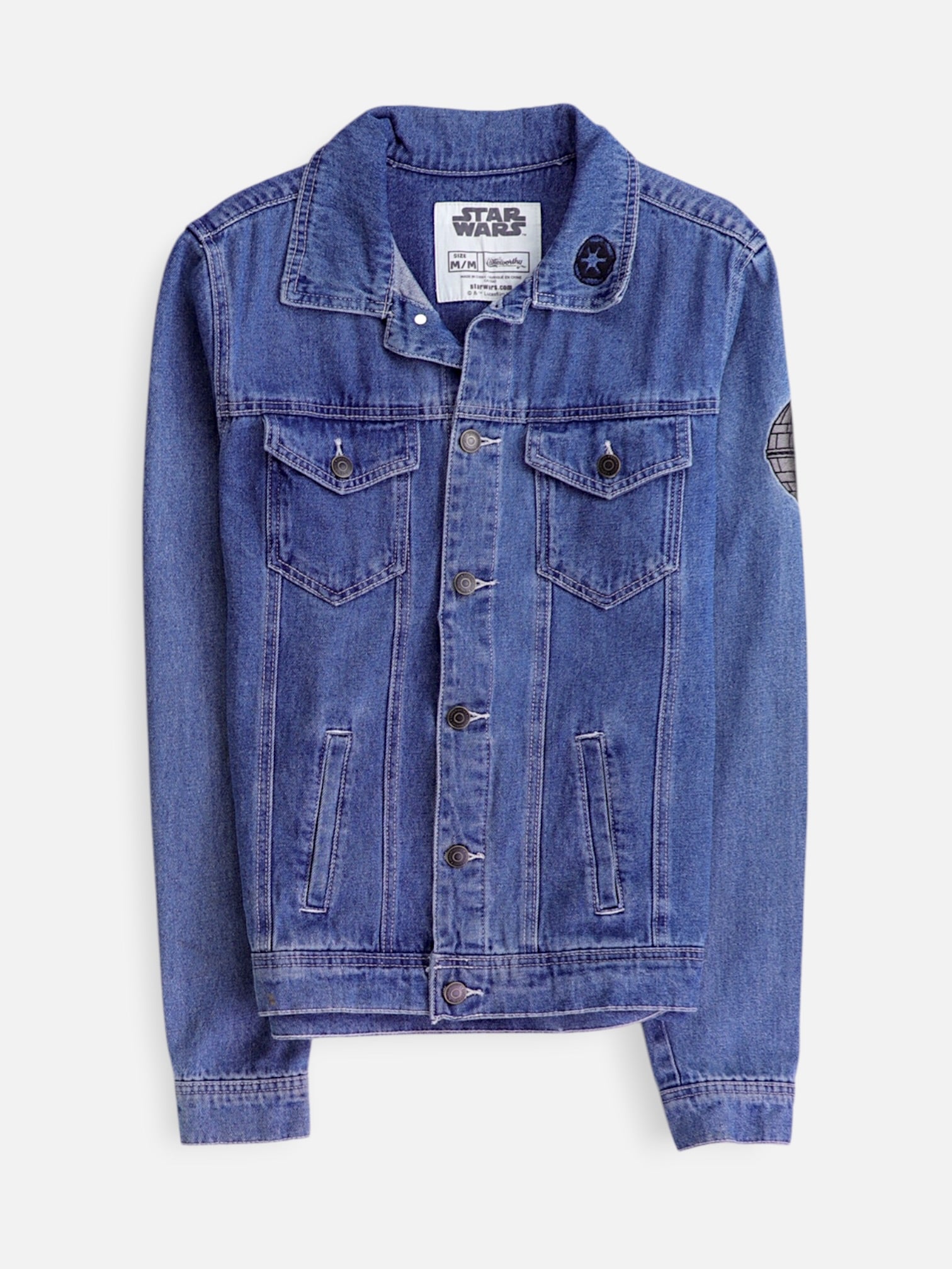 Star Wars Chaqueta Denim Basic - Hombre - Medium