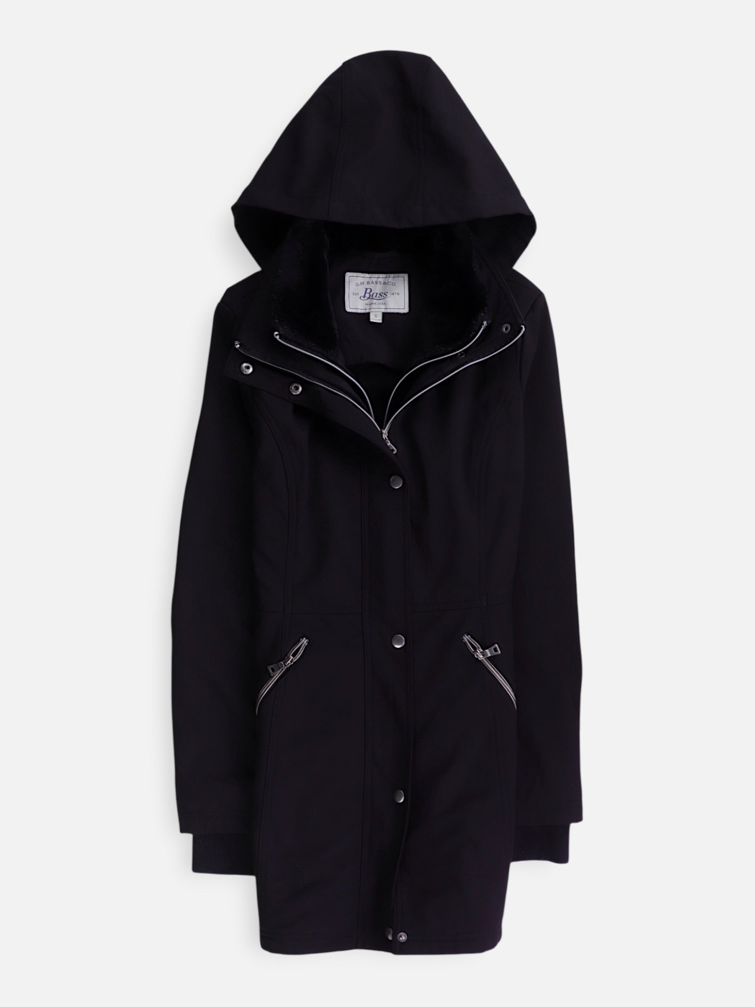 G.H. BASS & CO Abrigo Single breasted trench Casual - Mujer - Small