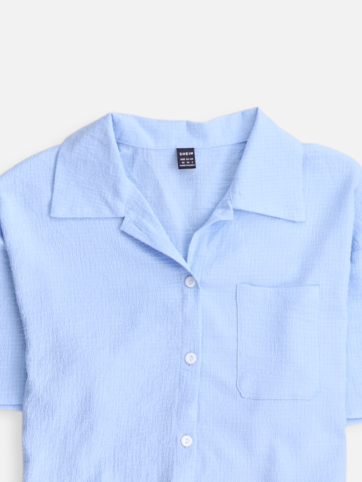 SHEIN Blusa Crop Top - Mujer - XS