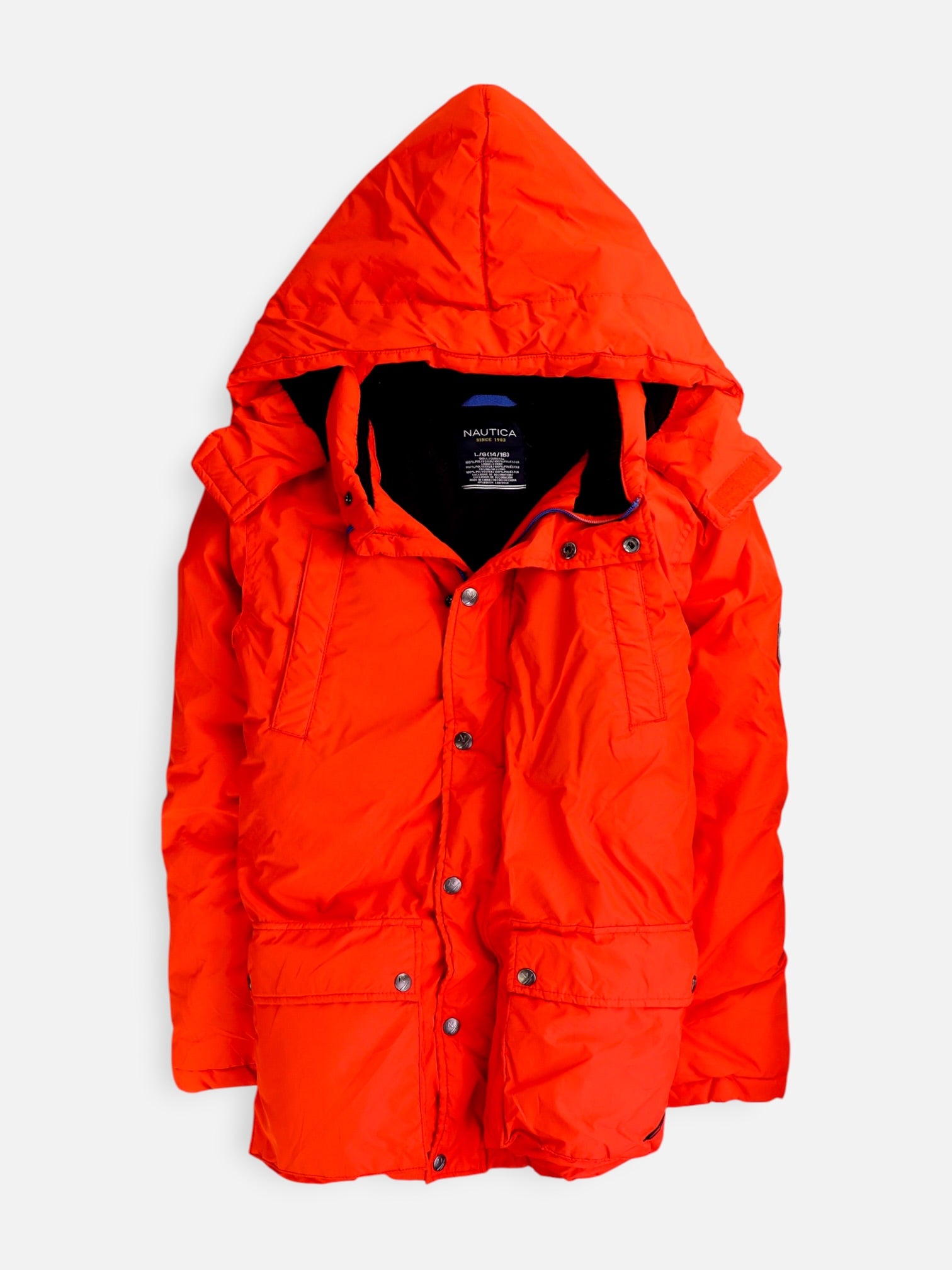Nautica Chaqueta Impermeable Basic - Niño - Large - 14-16Y (Años)