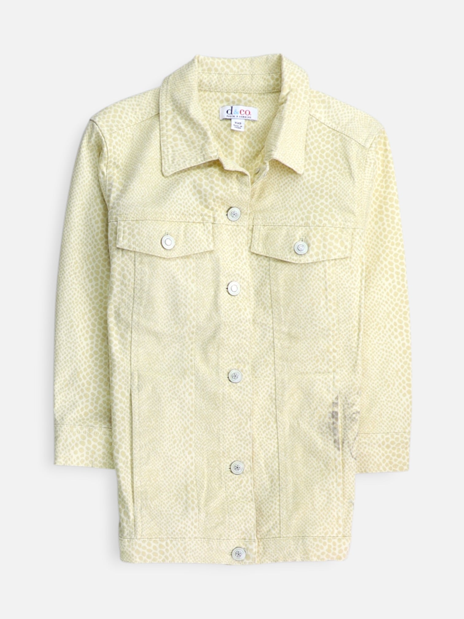 Chaqueta Denim Basic - Mujer - 2XS