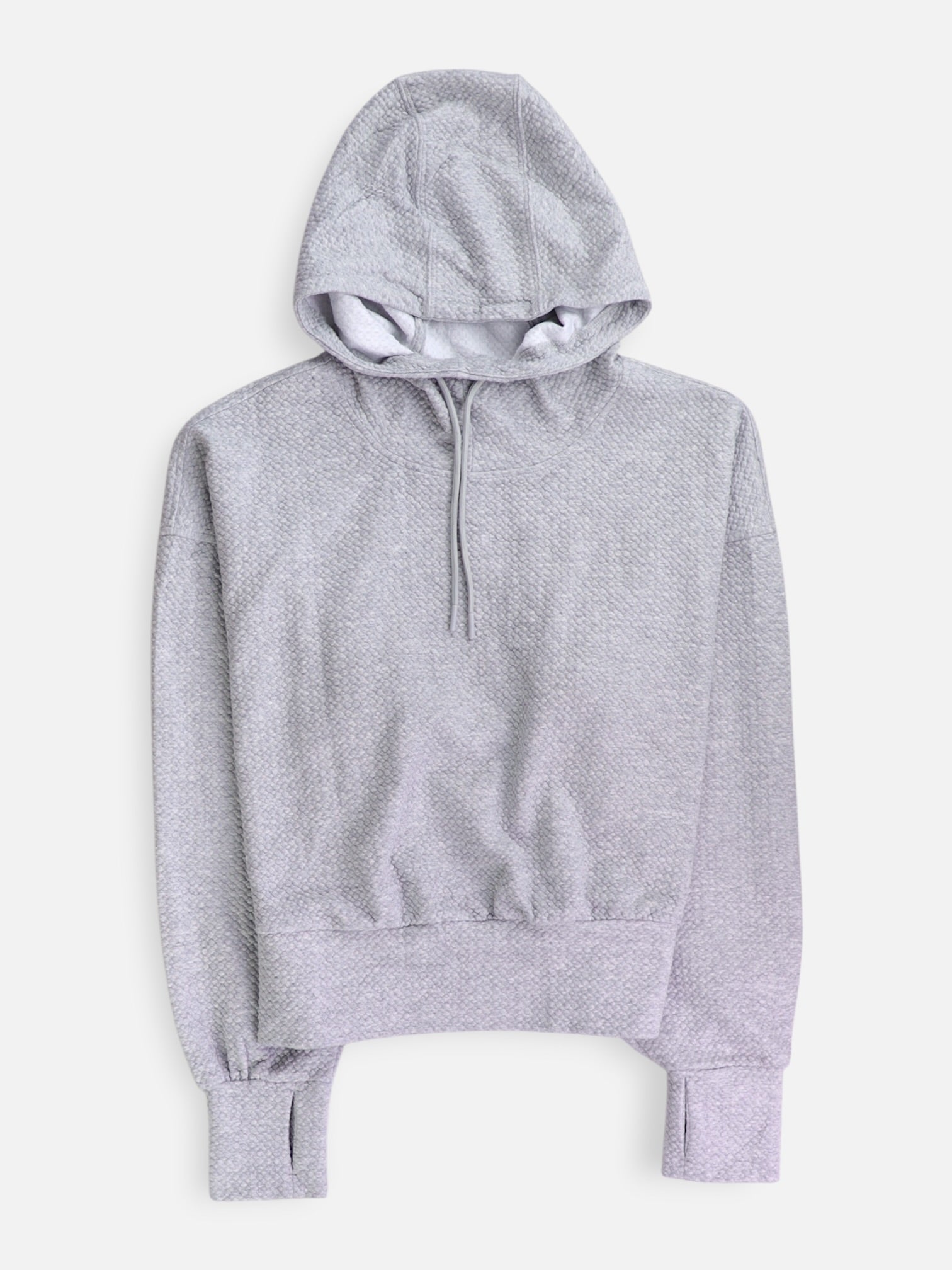 Sudadera Hoodie Crop Top - Mujer - Large