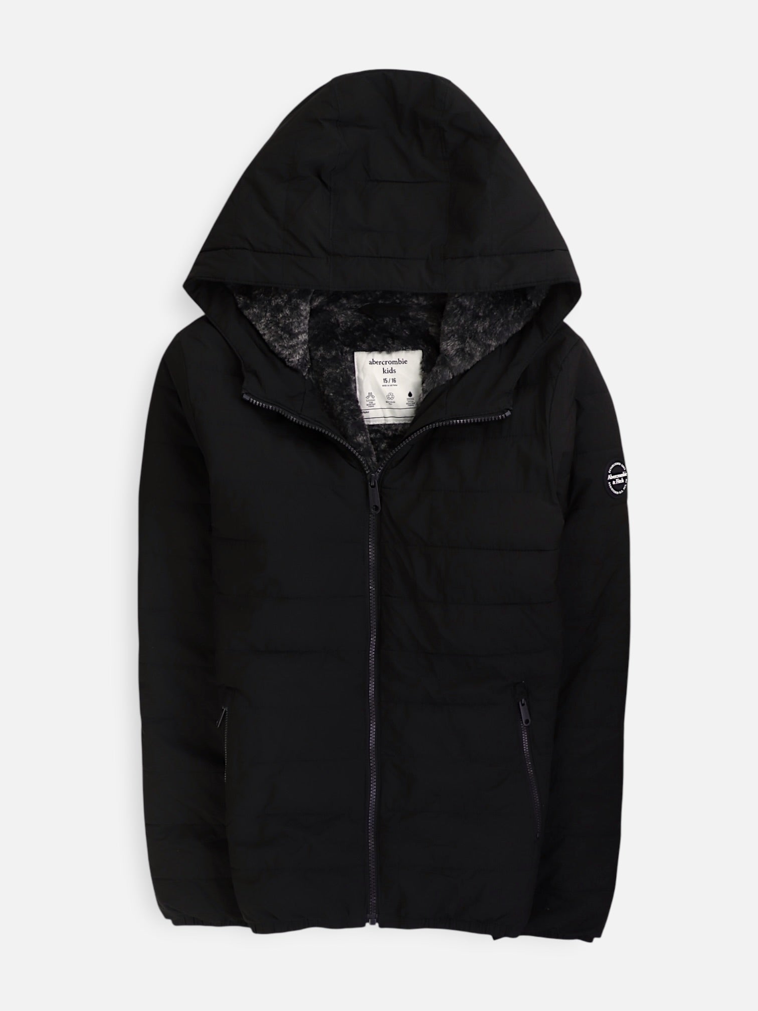 Abercrombie & Fitch Chaqueta Puffer Impermeable - Niño - N/A - 15-16Y (Años)