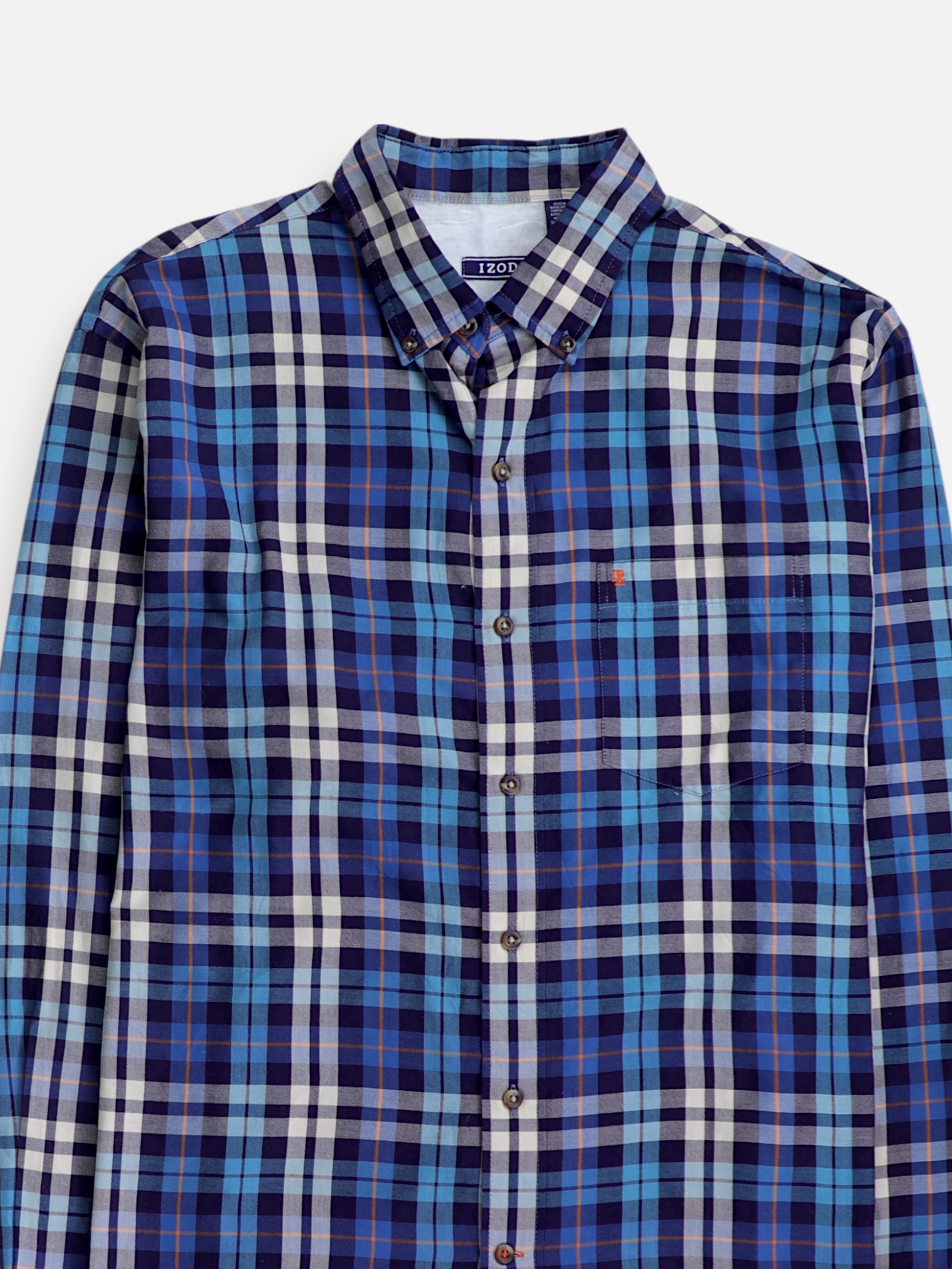 Izod Camisa Casual - Hombre - Large