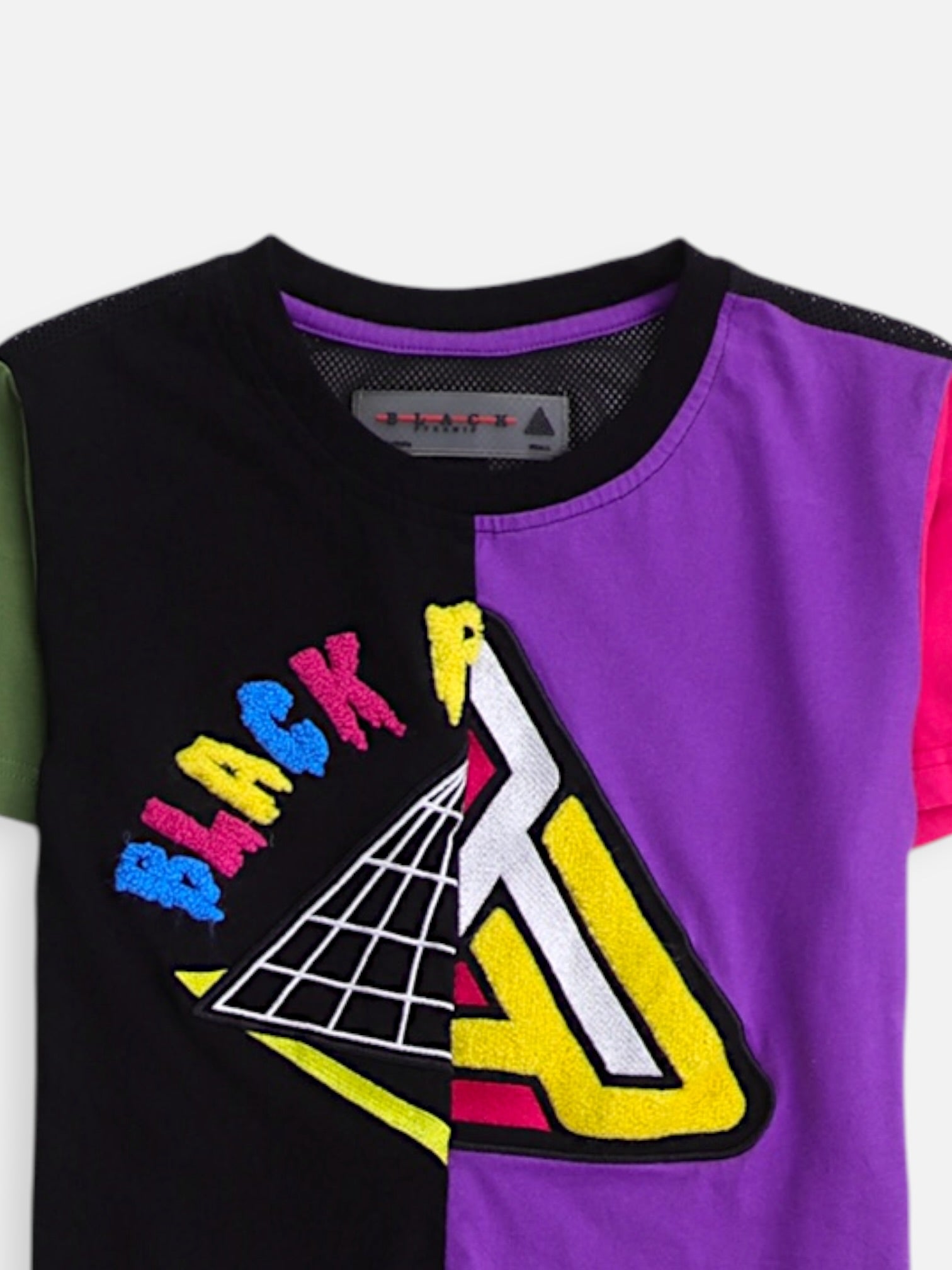 Camiseta Color Block - Mujer - Small