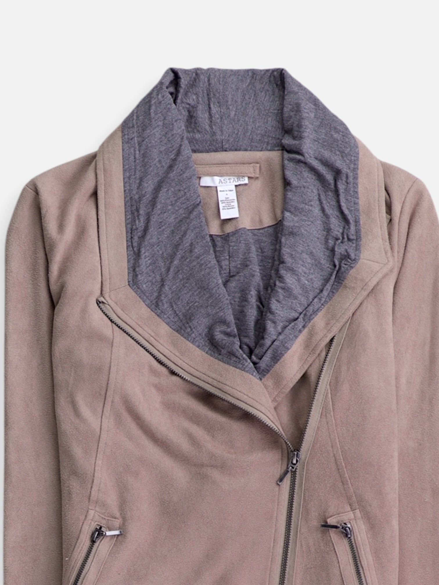 Chaqueta Casual Suede - Mujer - Small