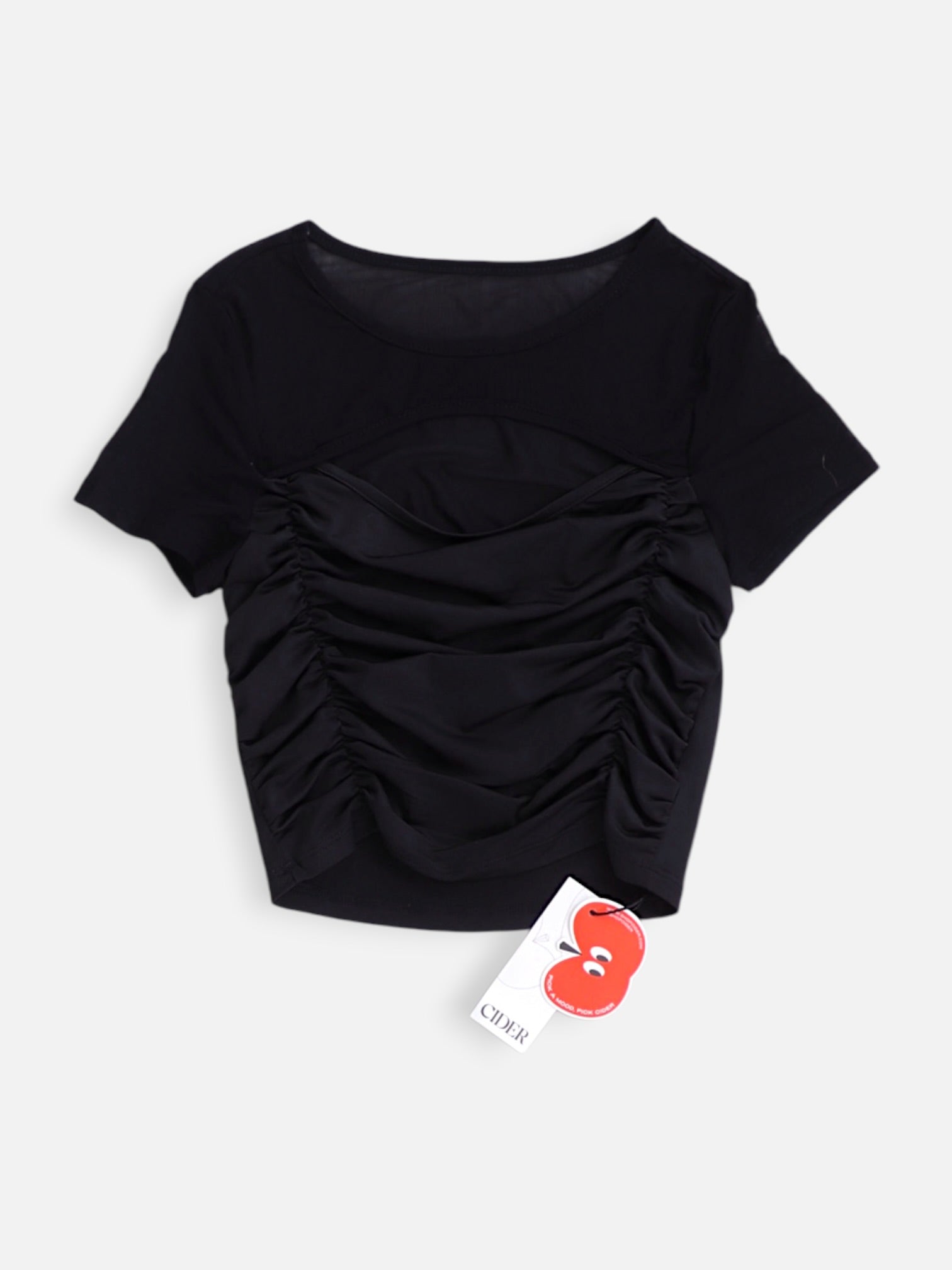 CIDER Blusa Crop Top - Mujer - XS