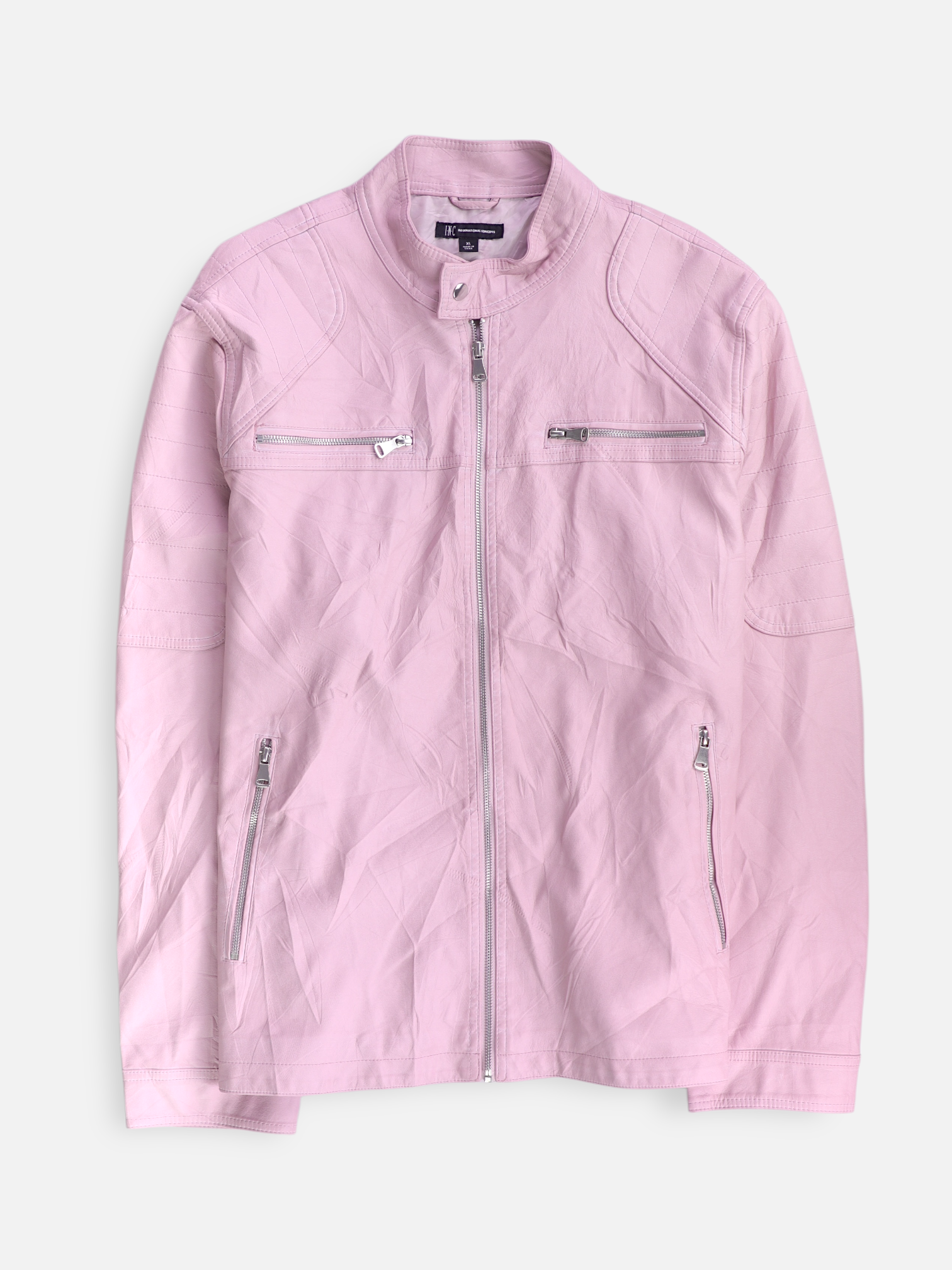 I.N.C Chaqueta Casual Cuero - Hombre - XL