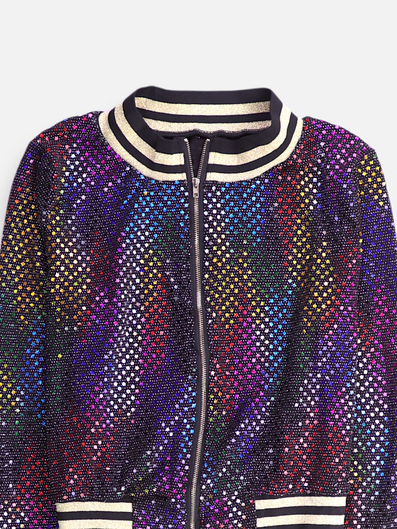 Chaqueta Bomber Crop Top - Mujer - Small
