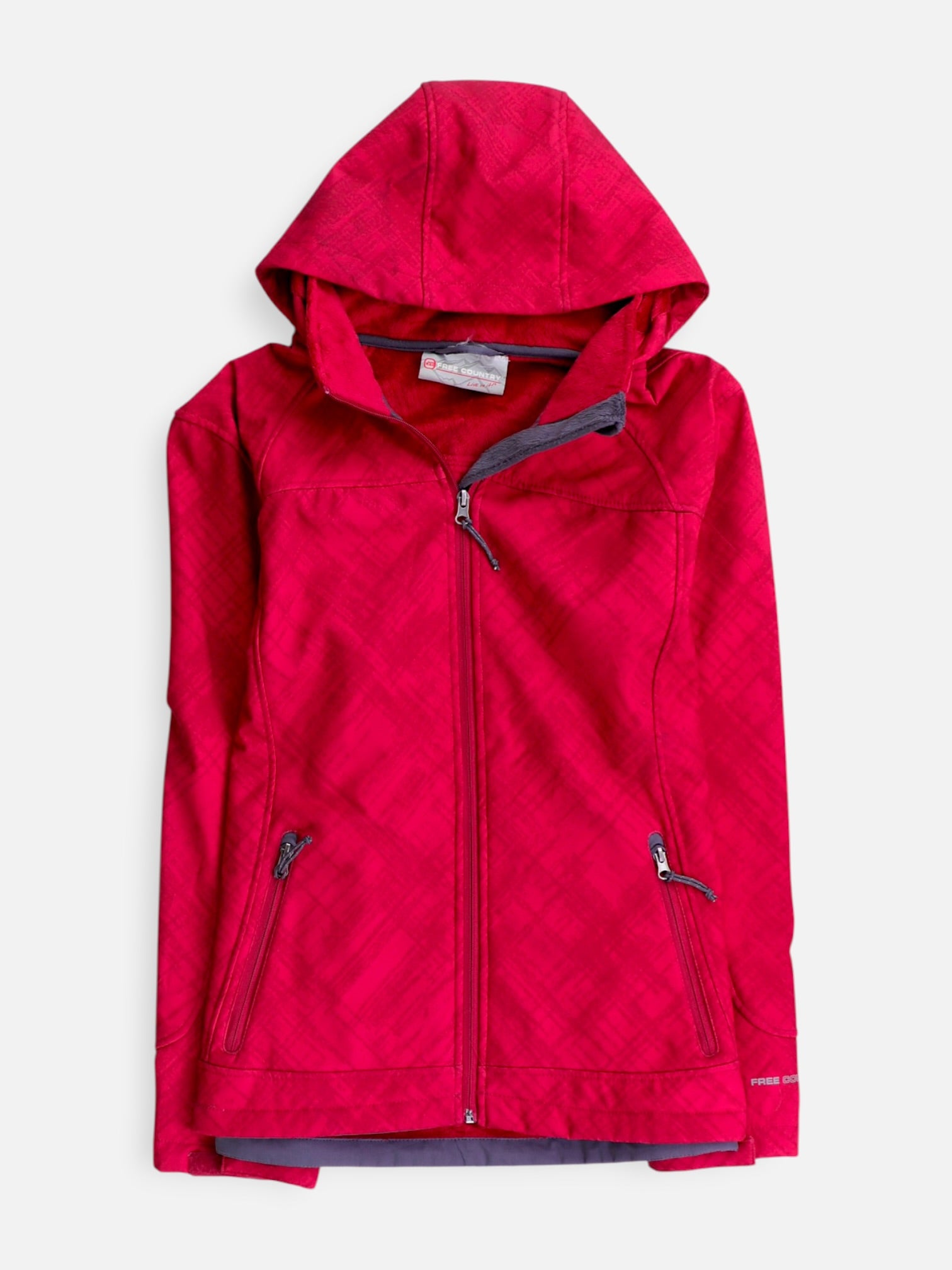 FREE COUNTY Sudadera Hoodie Deportivo - Mujer - XL