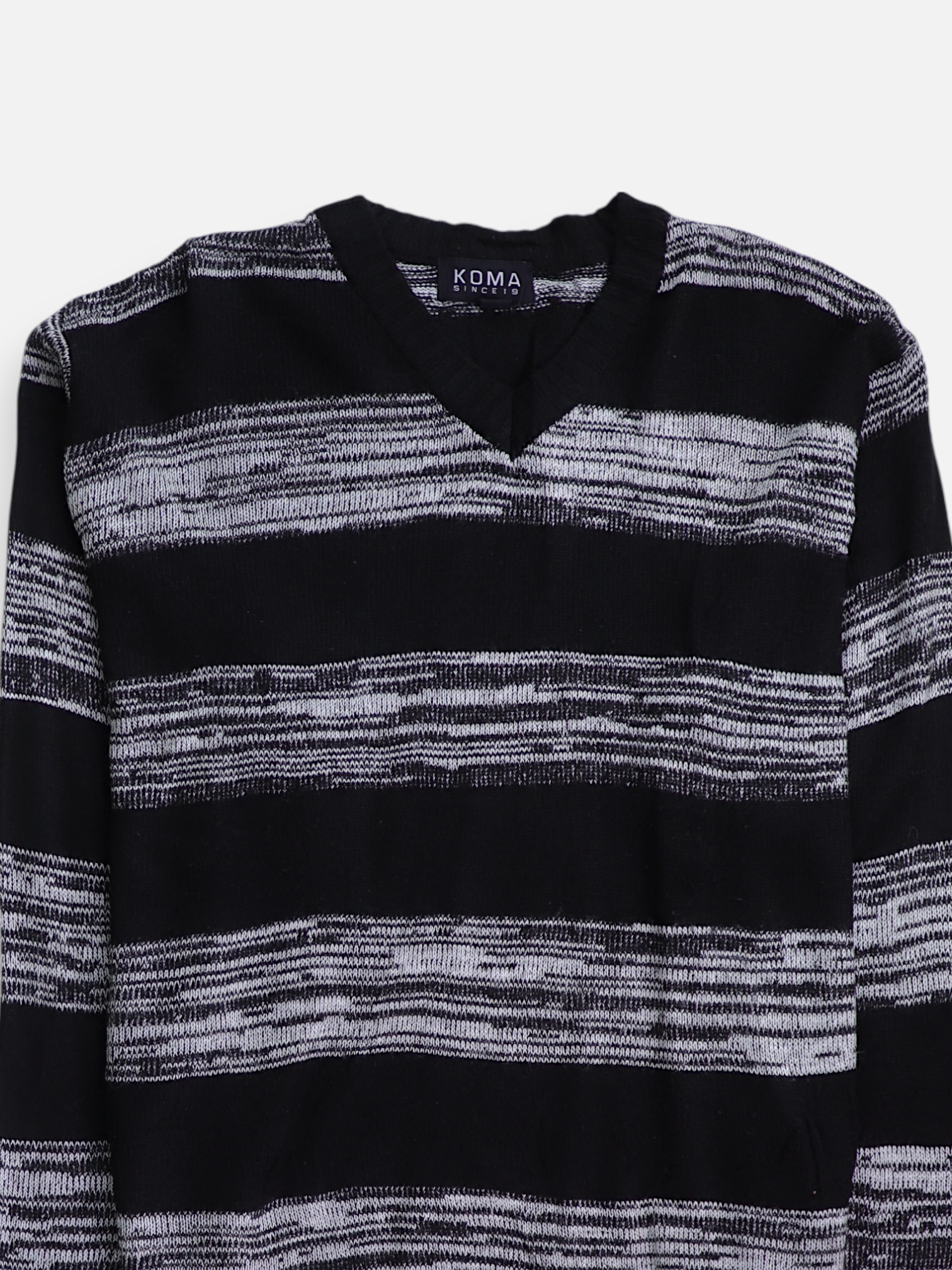 Sueter Knit Color Block - Hombre - XL