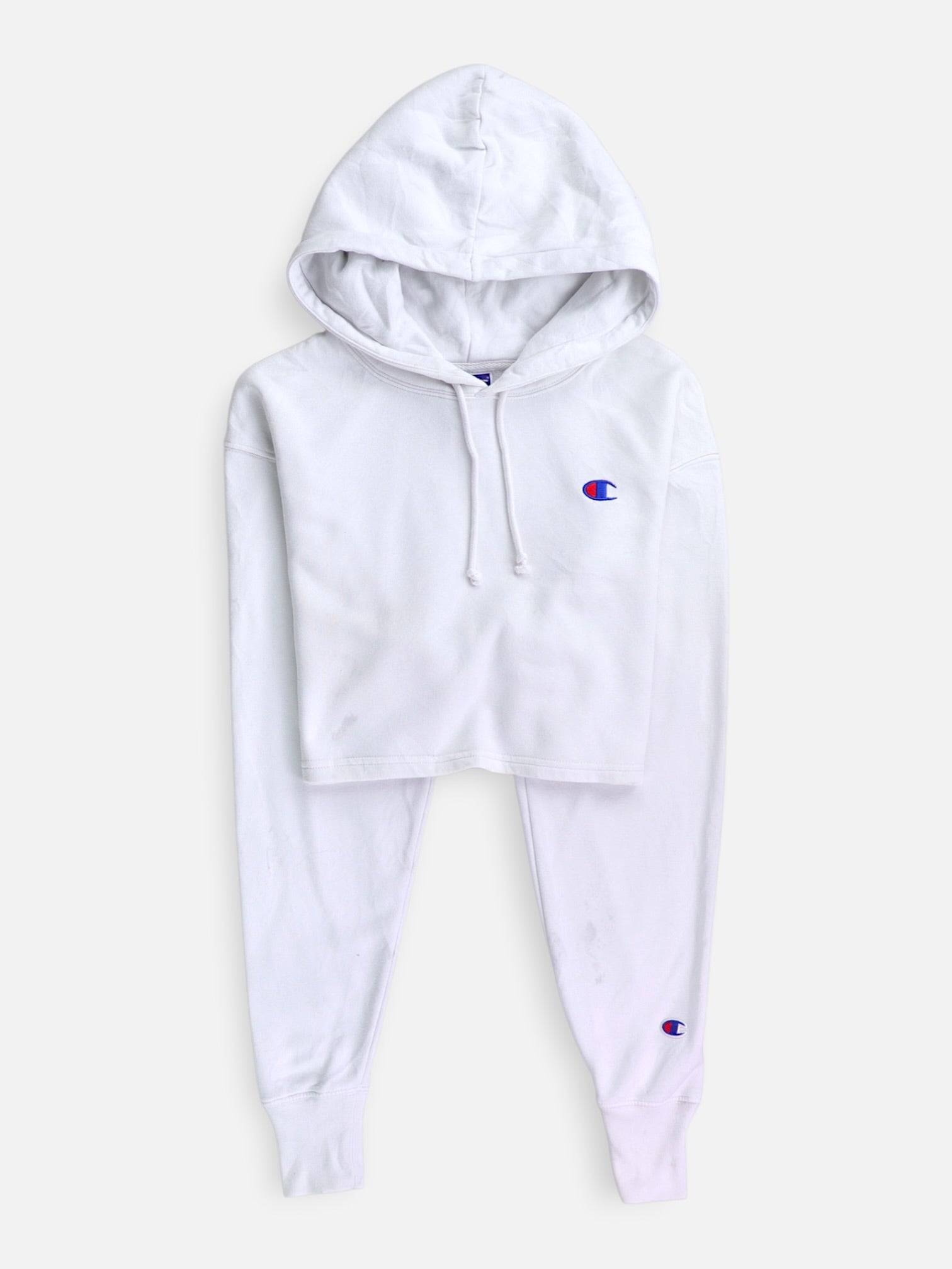 Champion Sudadera Hoodie Crop Top - Mujer - Small