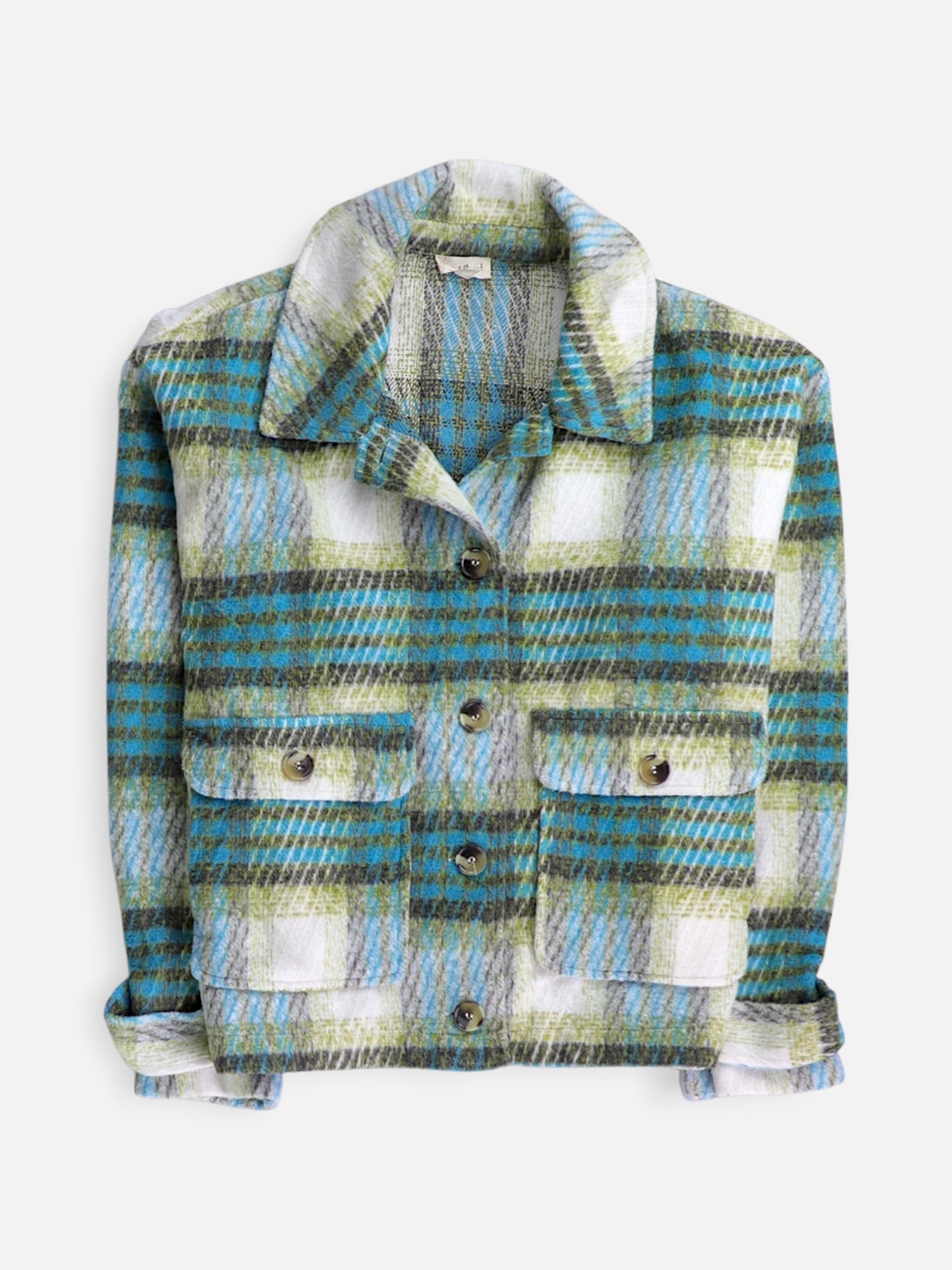 Chaqueta Sobrecamisa Plaid Types - Mujer - Medium