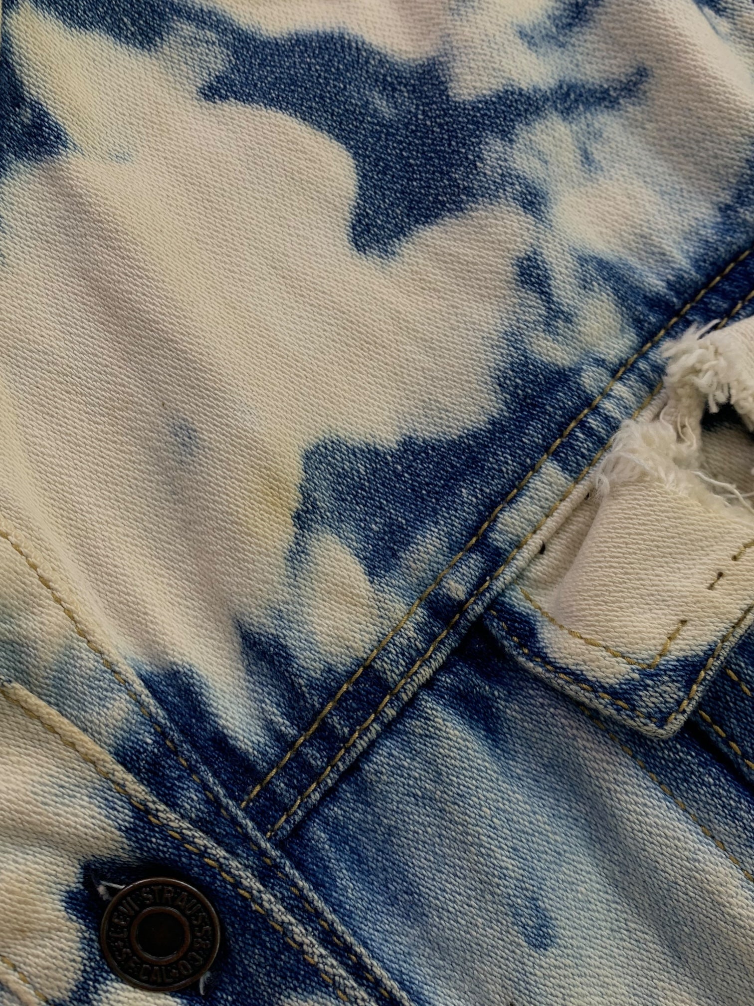 Levis Chaqueta Denim Tie-Dye - Niño - XL - 15-17Y (Años)