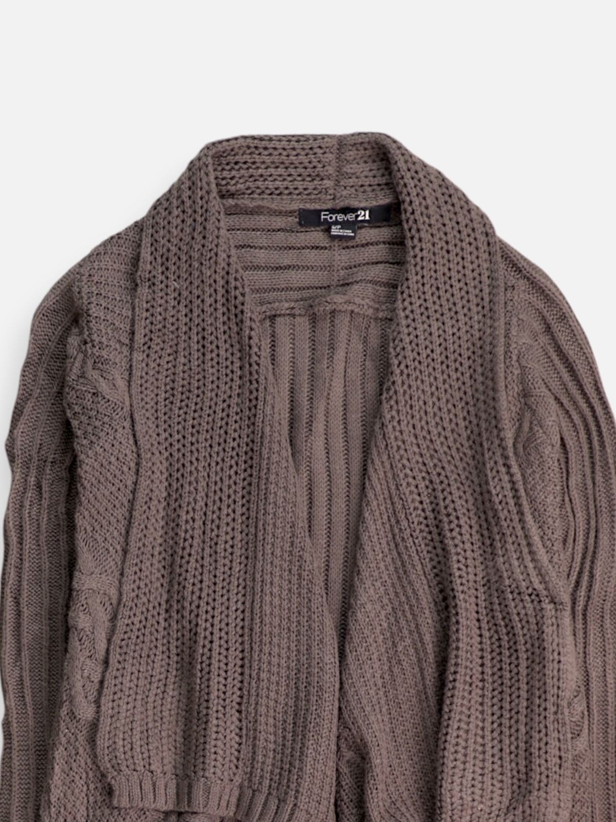 Forever 21 Sueter Cardigan Casual - Mujer - Small
