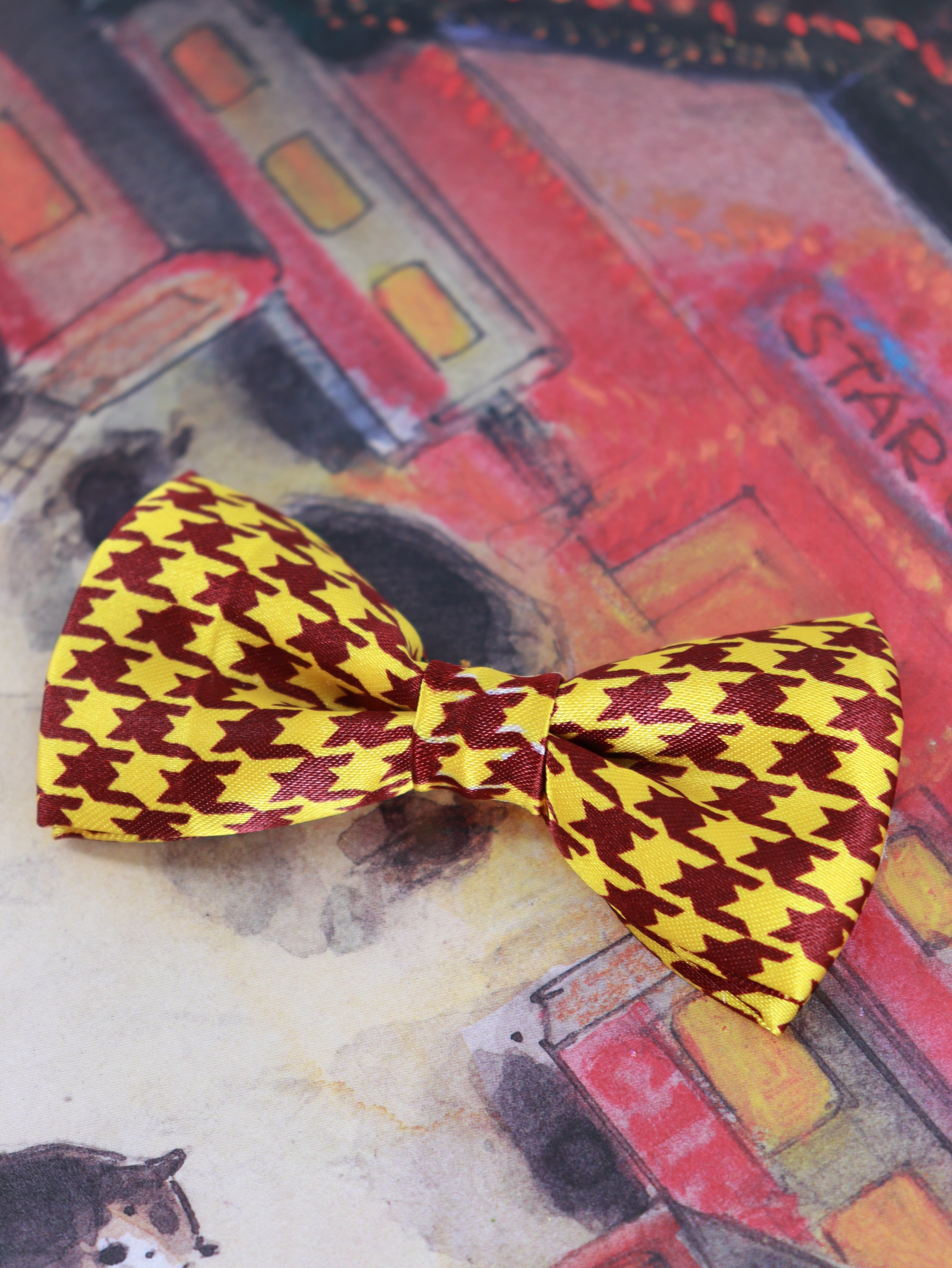 Corbatin Color Block Perro y Gato - XS