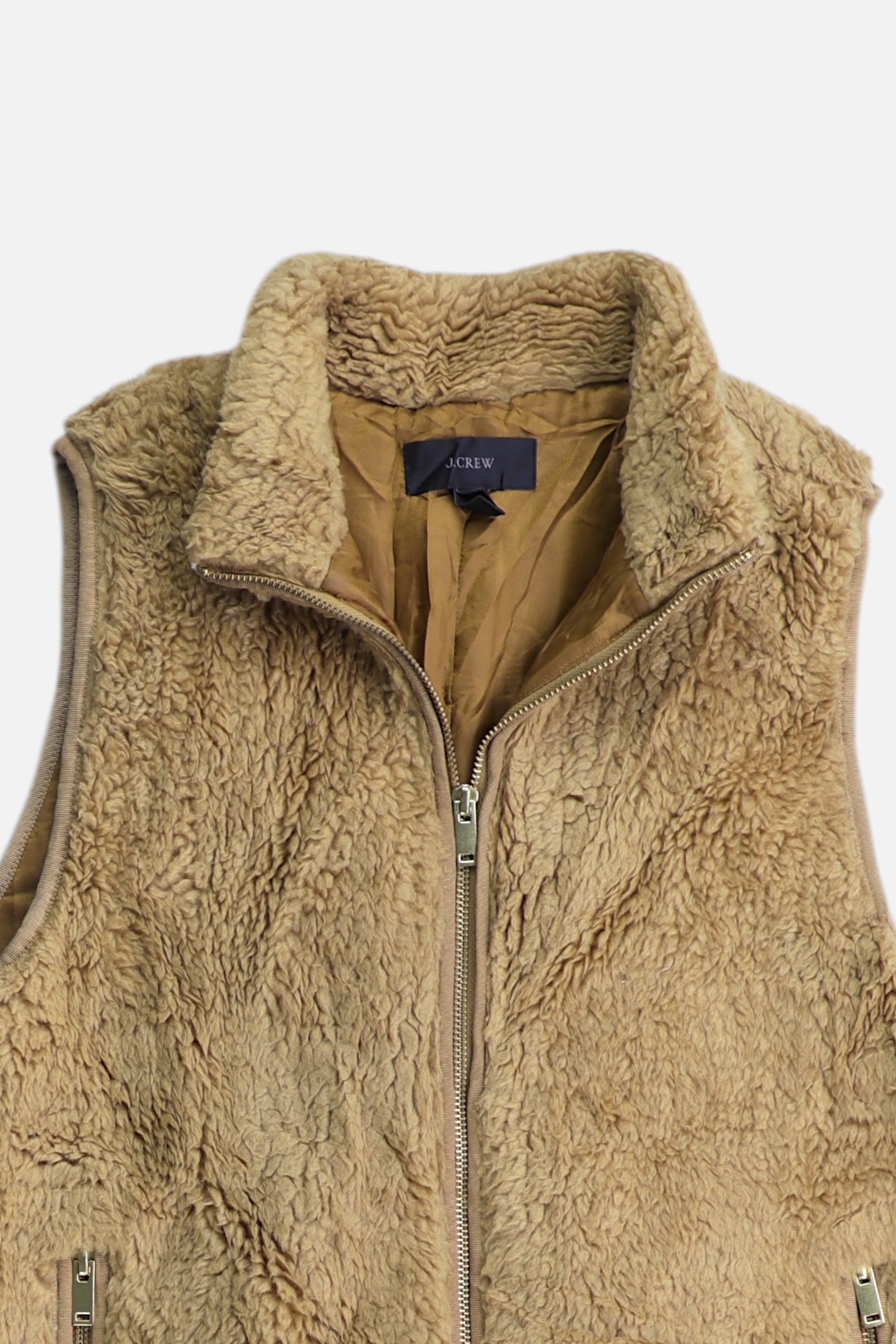 J CREW Chaleco Teddy - Mujer - Small