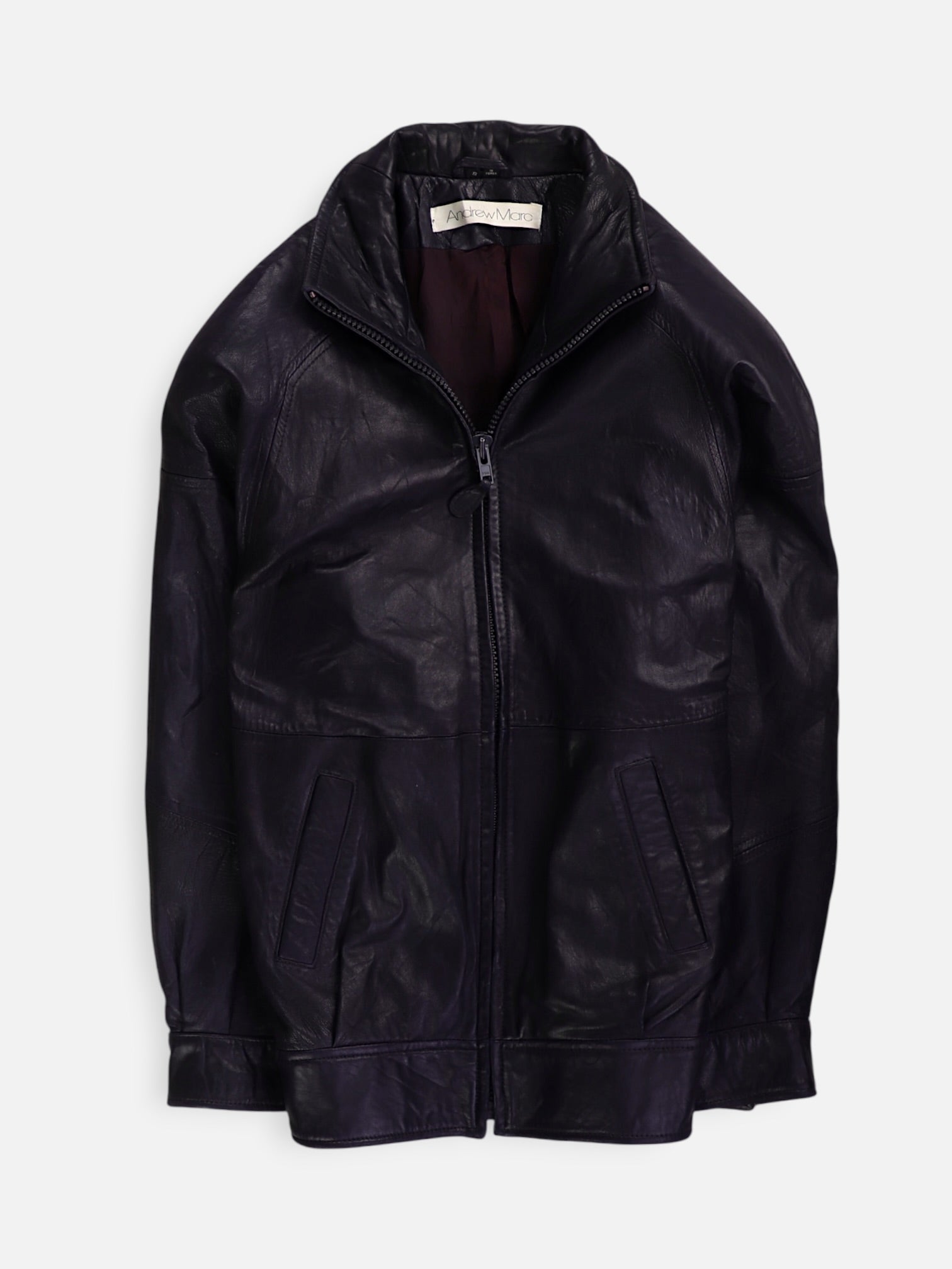 ANDREW MARC Chaqueta Casual Cuero - Hombre - Small