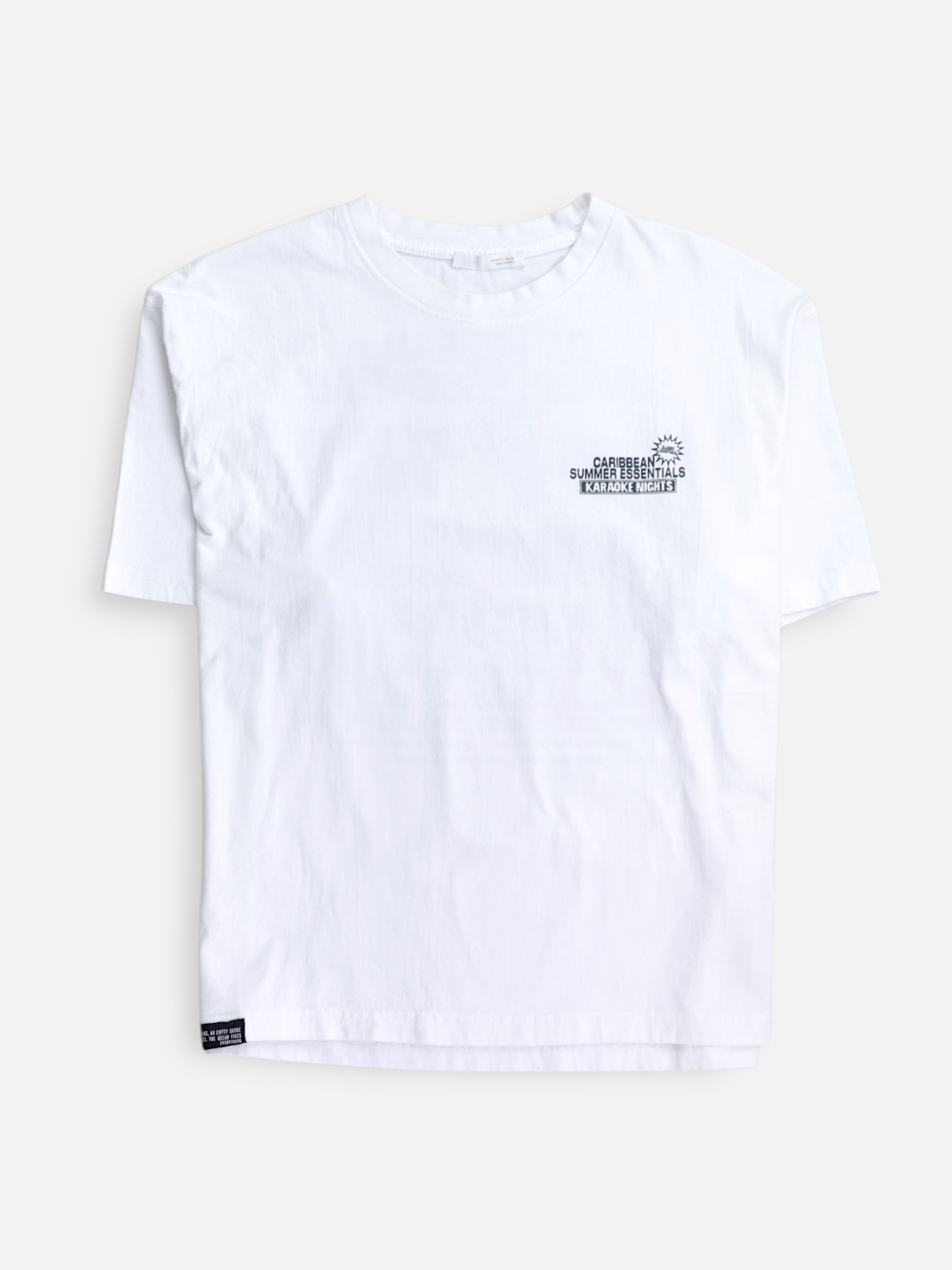 ZARA Camiseta Grafica - Mujer - Small