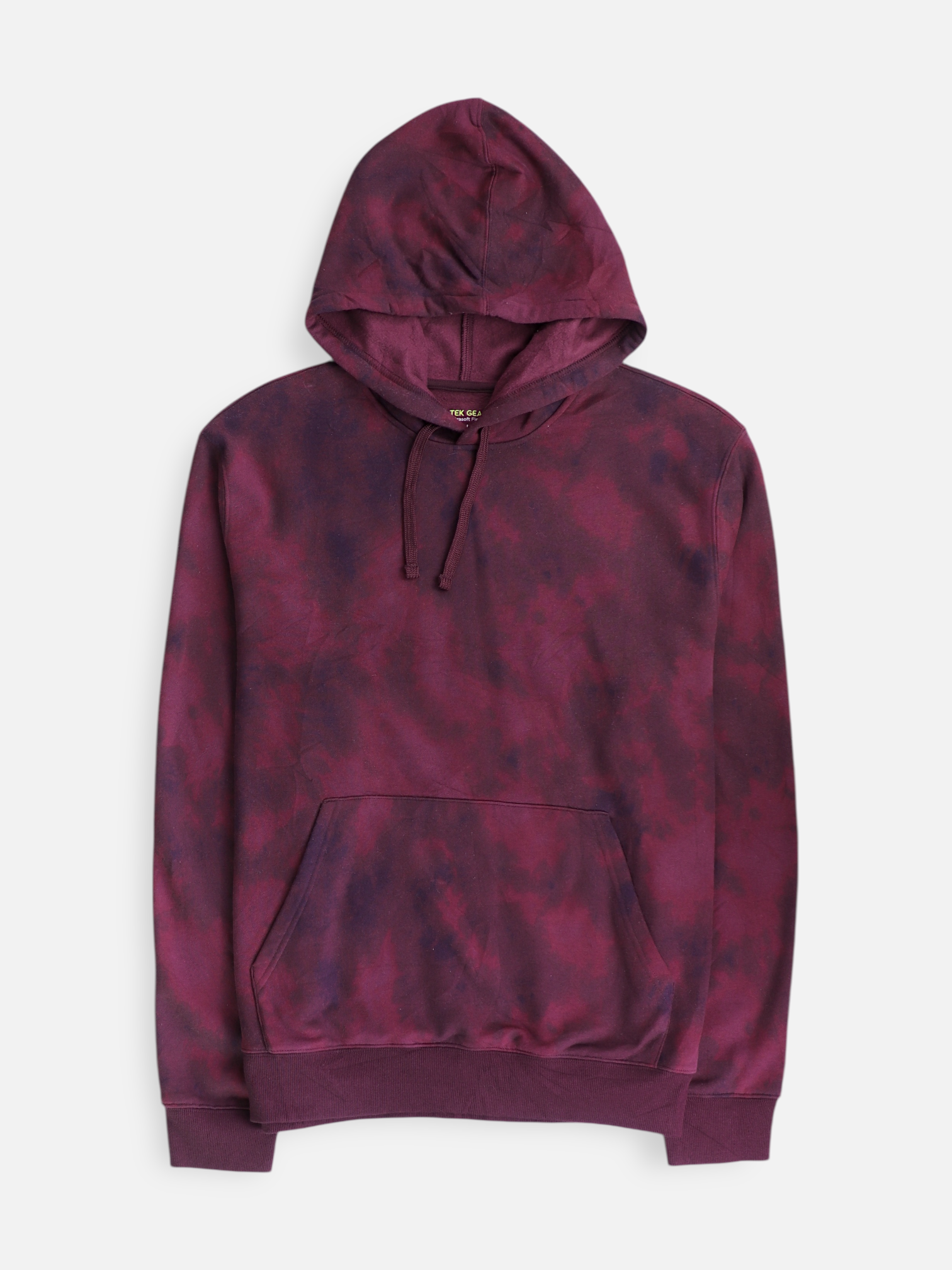 TEK GEAR Sudadera Hoodie Tie-Dye - Hombre - Large