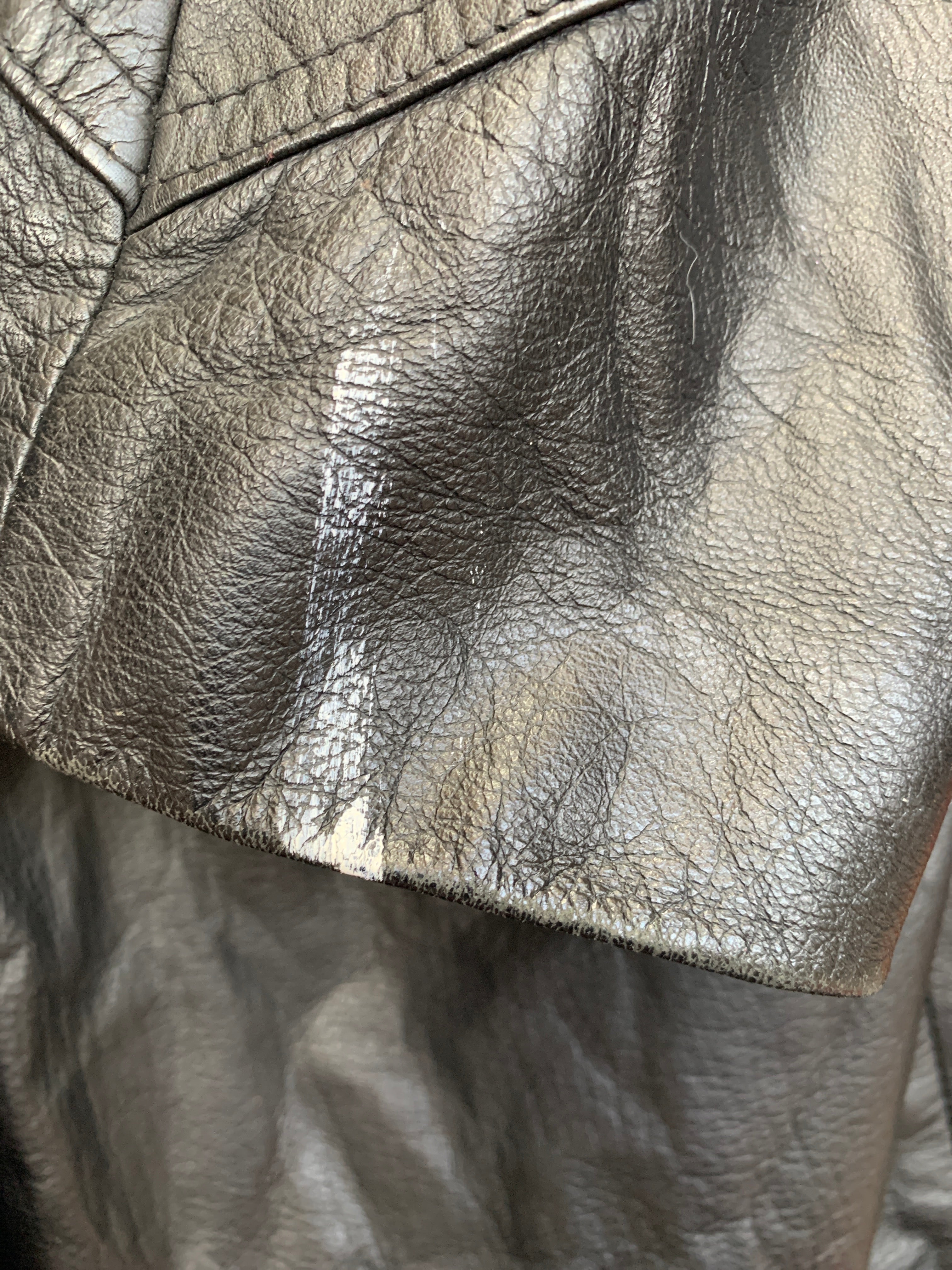 Abrigo Casual Cuero - Mujer - Large