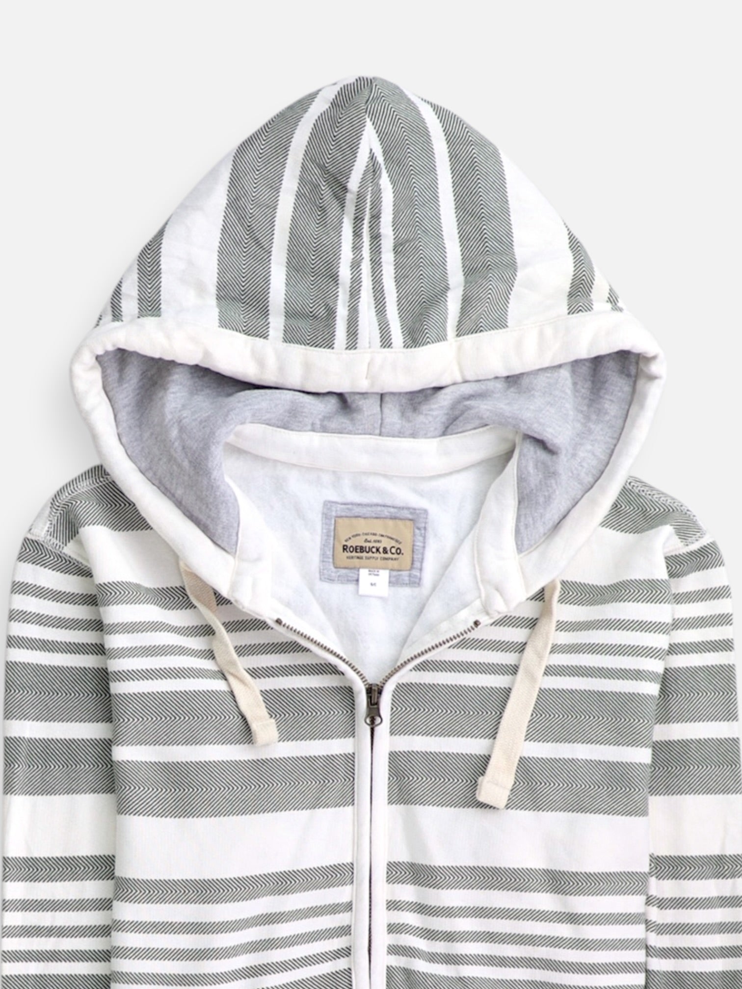 Sudadera Hoodie Color Block - Hombre - Small