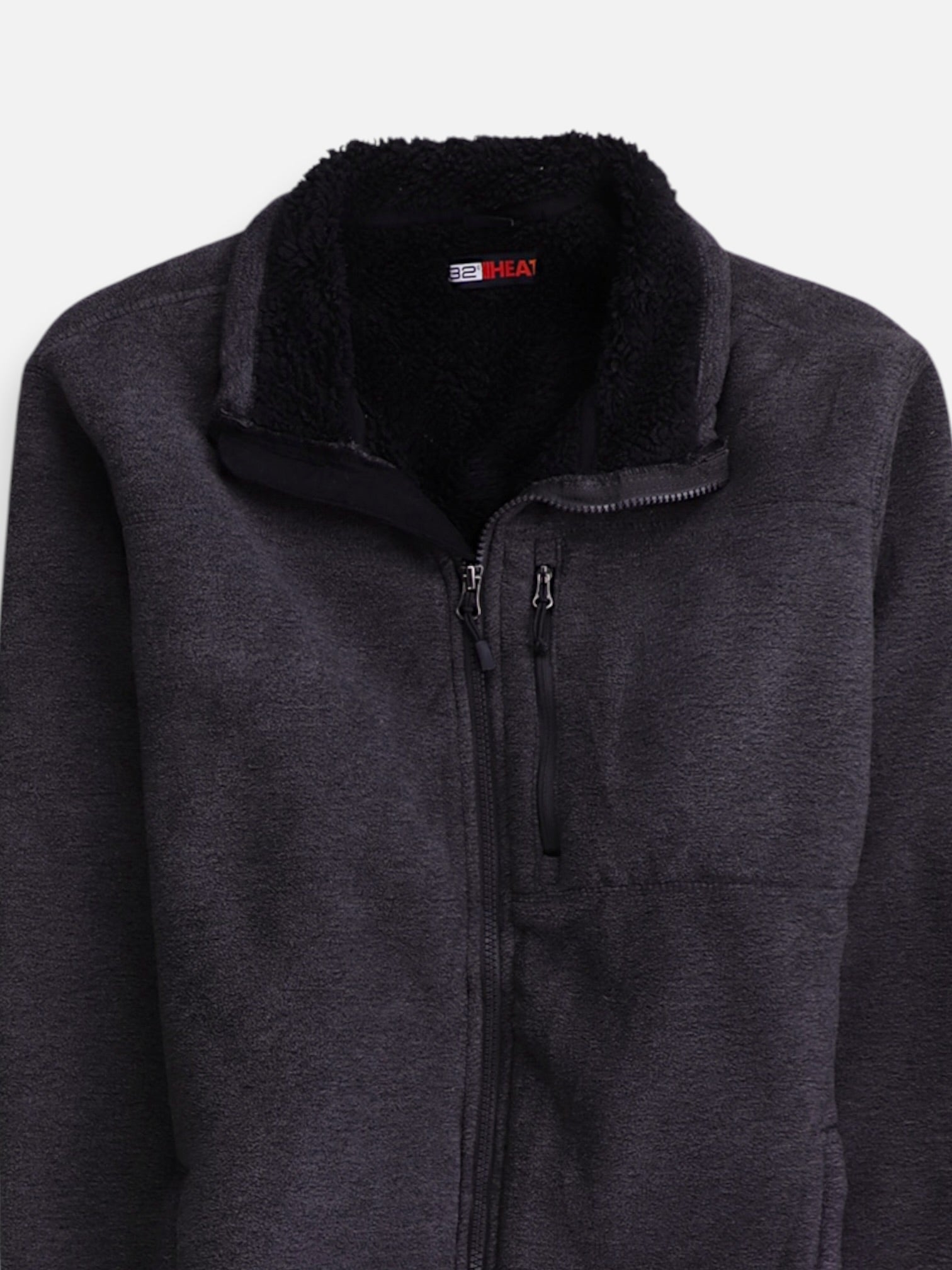 32 HEAT COOL Sueter Fleece Casual - Mujer - Large