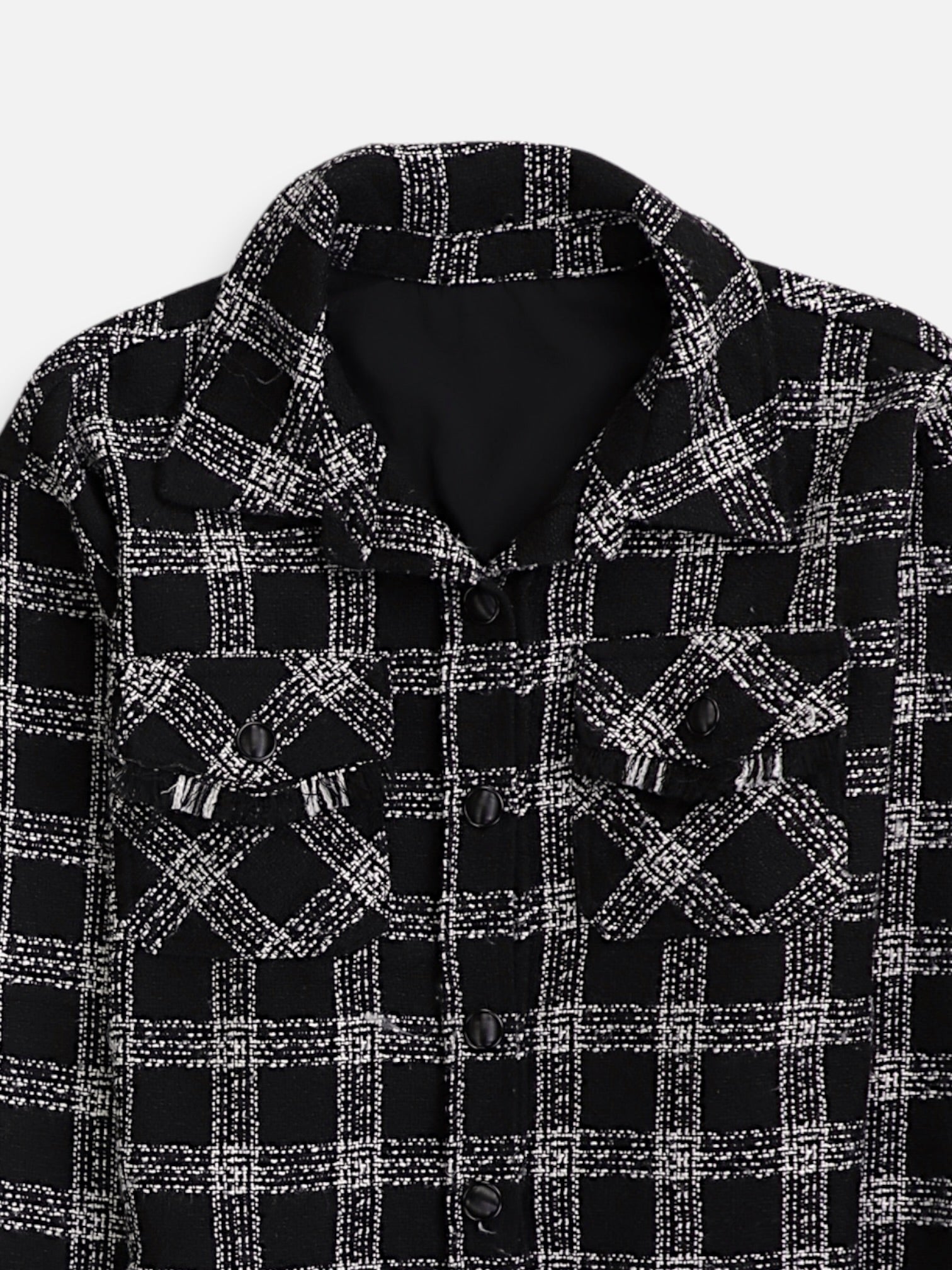 Chaqueta Sobrecamisa Plaid Types - Mujer - N/A