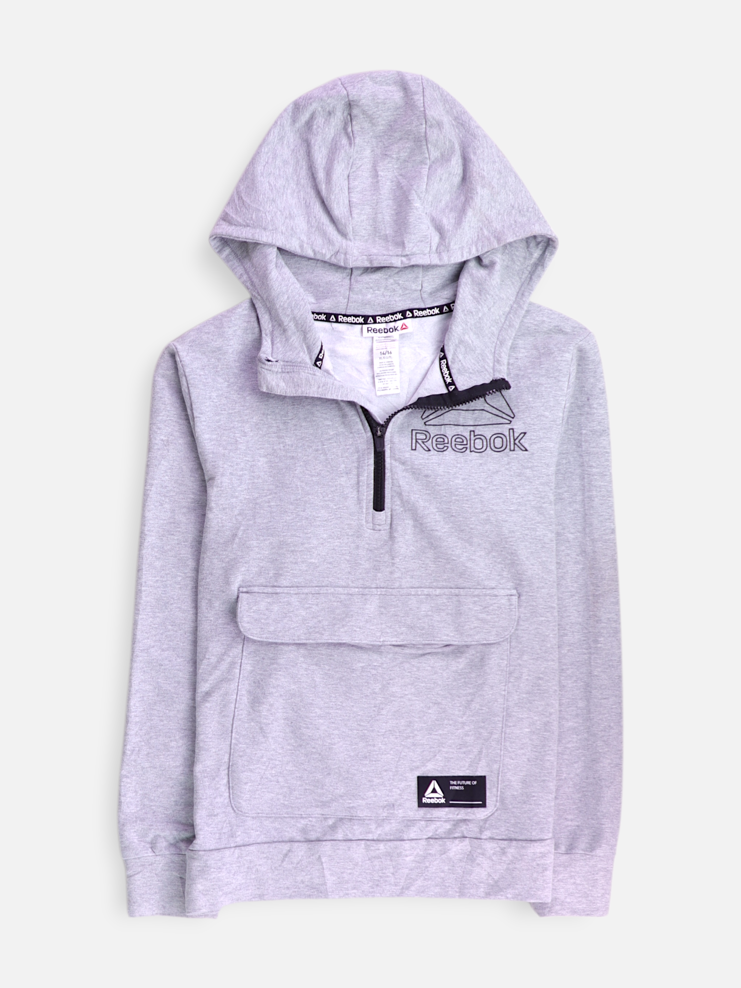 Reebok Sudadera Hoodie Basic - Niña - XL - 14-16Y (Años)