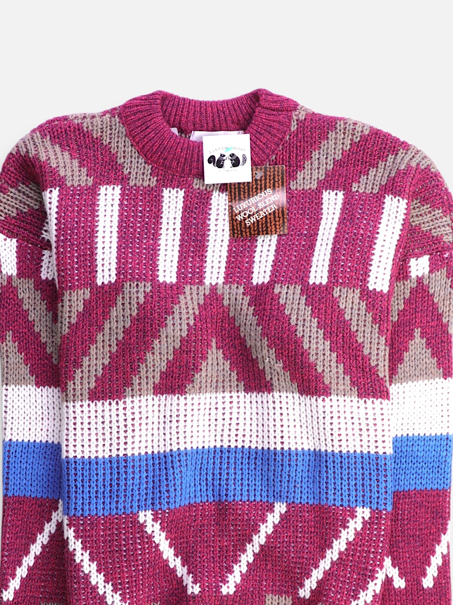 Sueter Knit Color Block - Hombre - XL