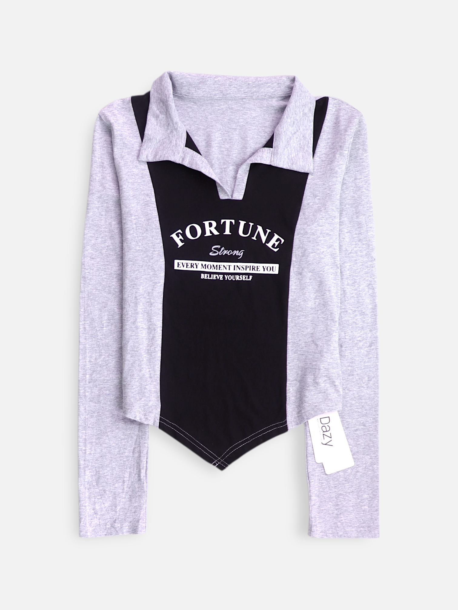 Blusa Color Block - Mujer - Large