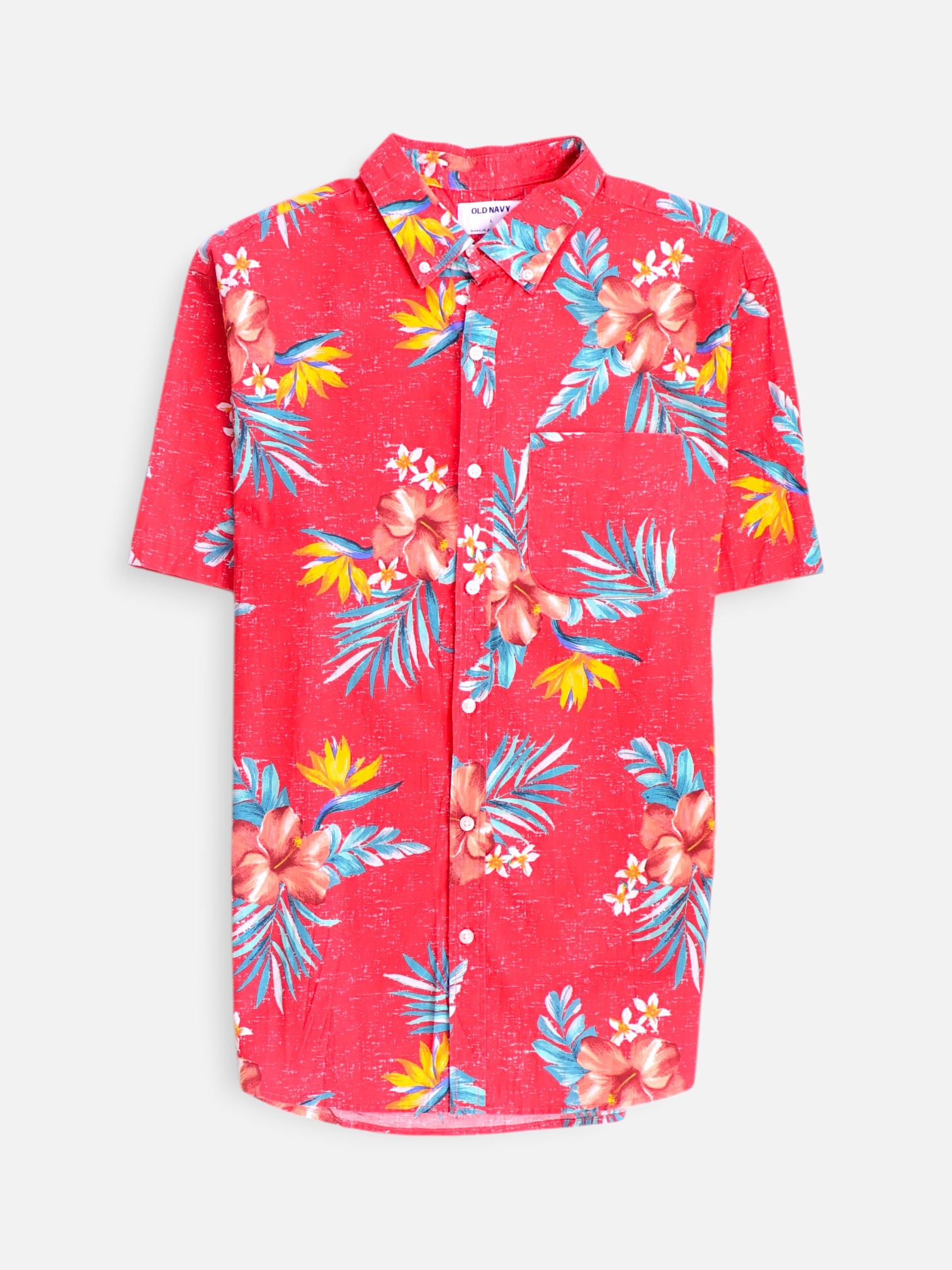 Old Navy Camisa Verano - Hombre - Large