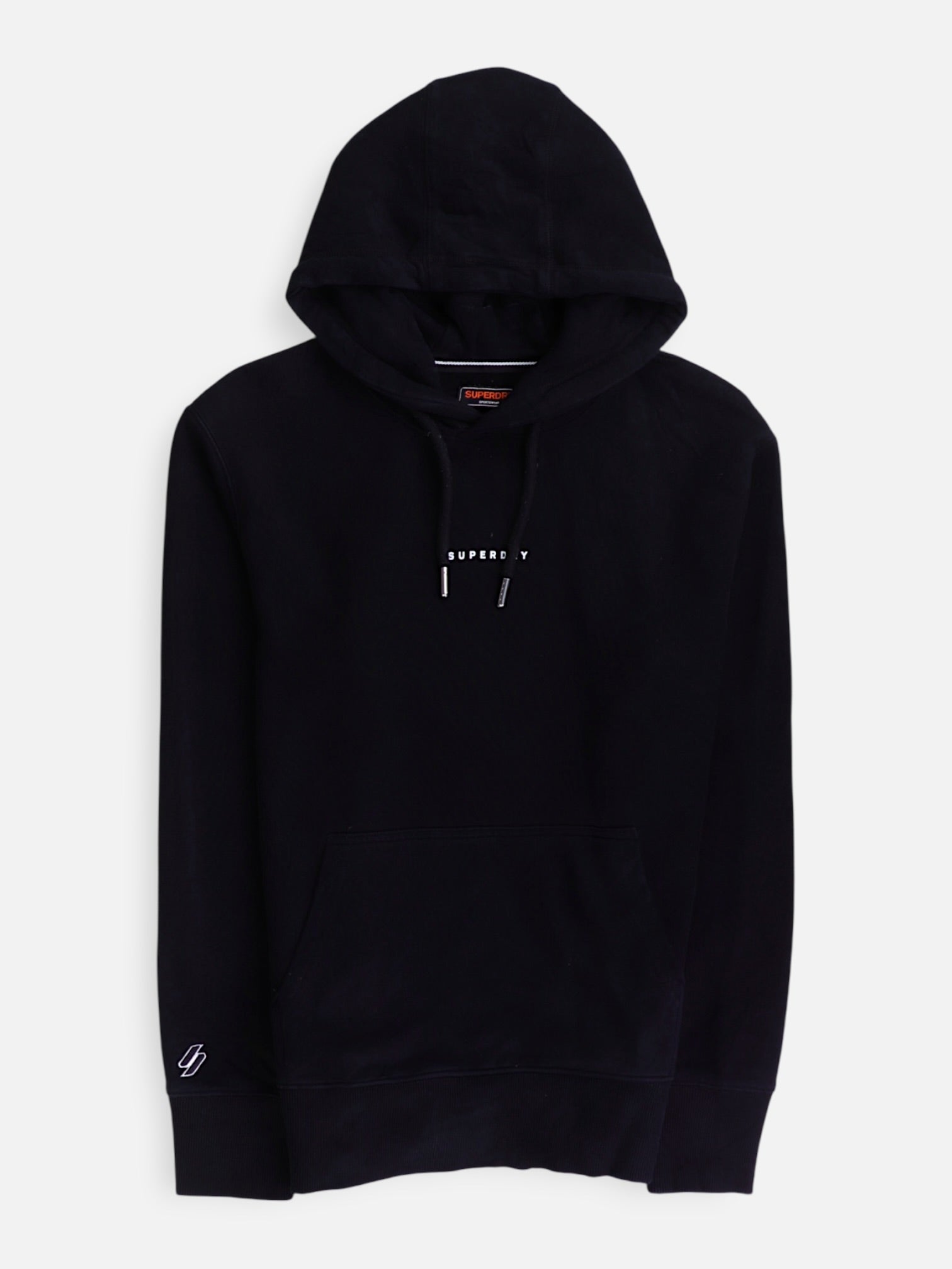 Super Dry Sudadera Hoodie Basic - Hombre - Medium