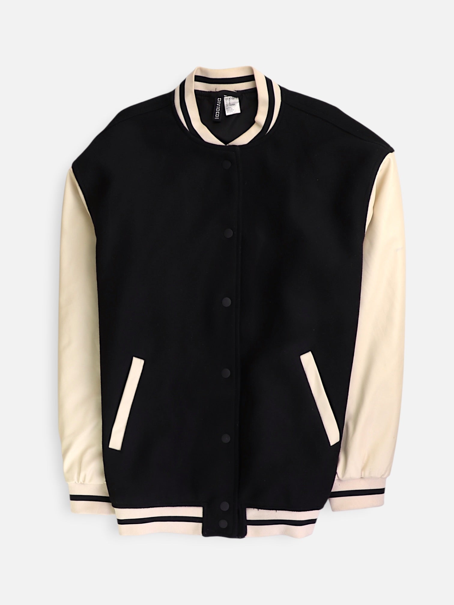 H&M Chaqueta Bomber Color Block - Hombre - Medium