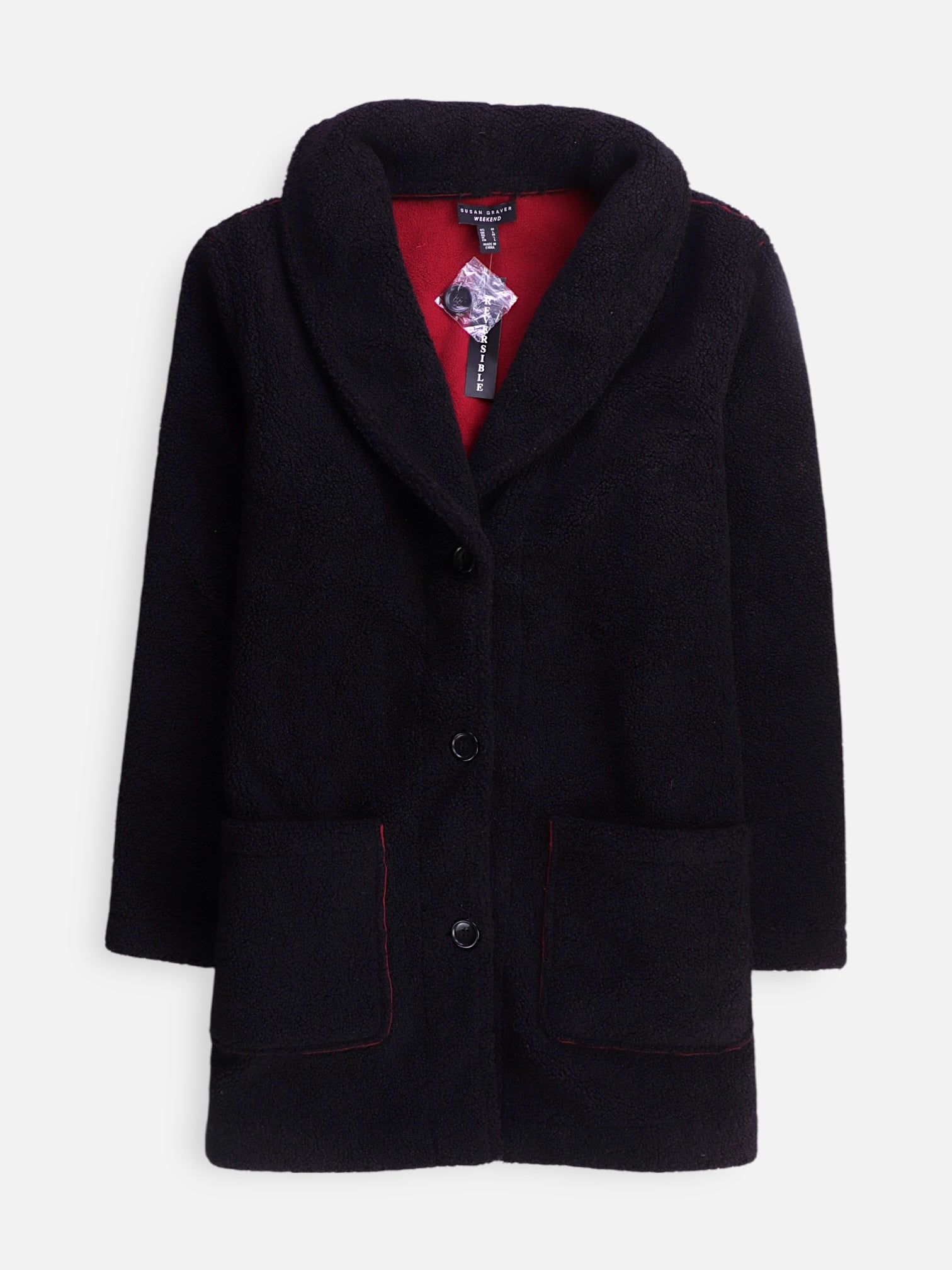 Chaqueta Casual Teddy - Hombre - Medium